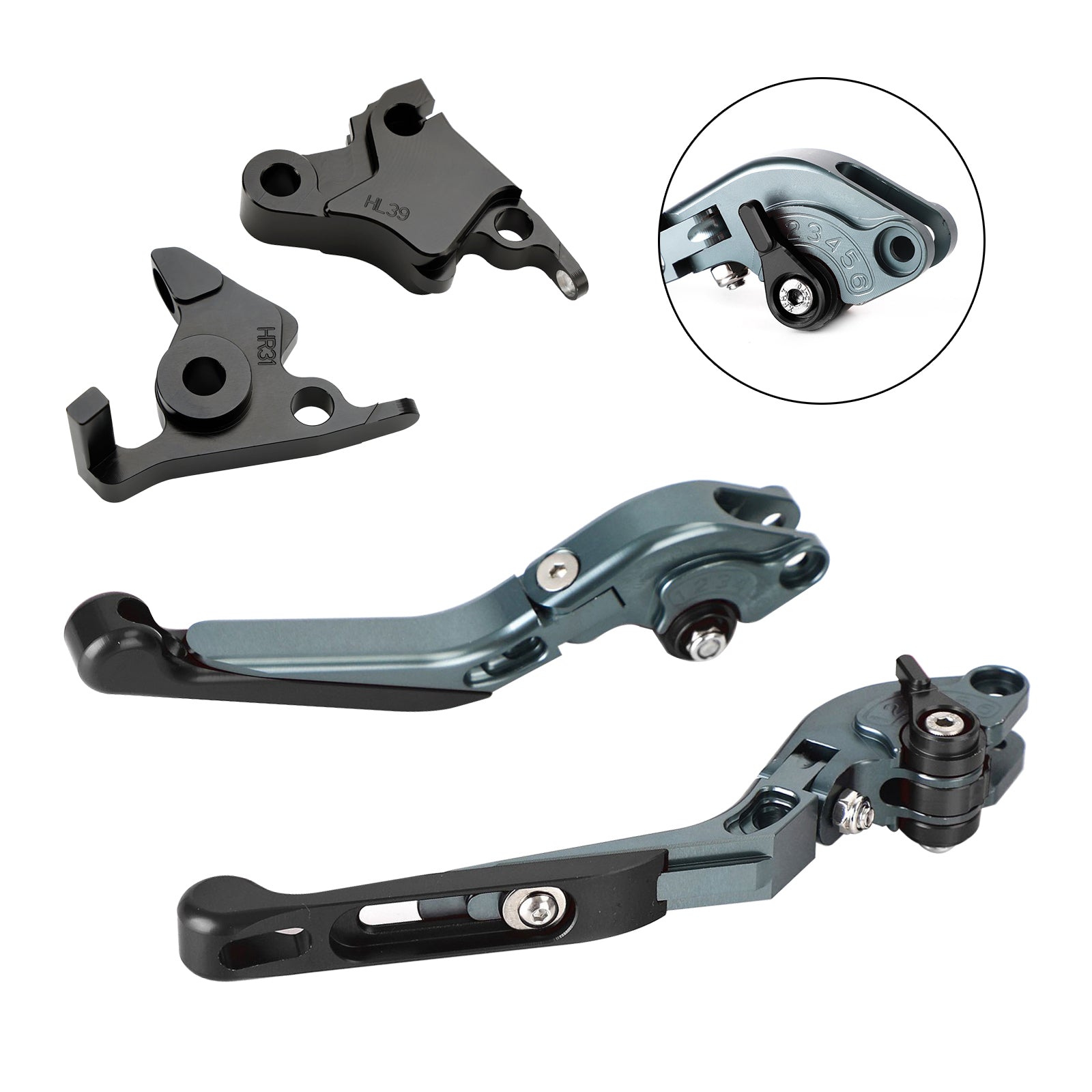 23-24 CFMOTO 450SS 450SR 21-23 450NK Adjustable Clutch Brake Lever