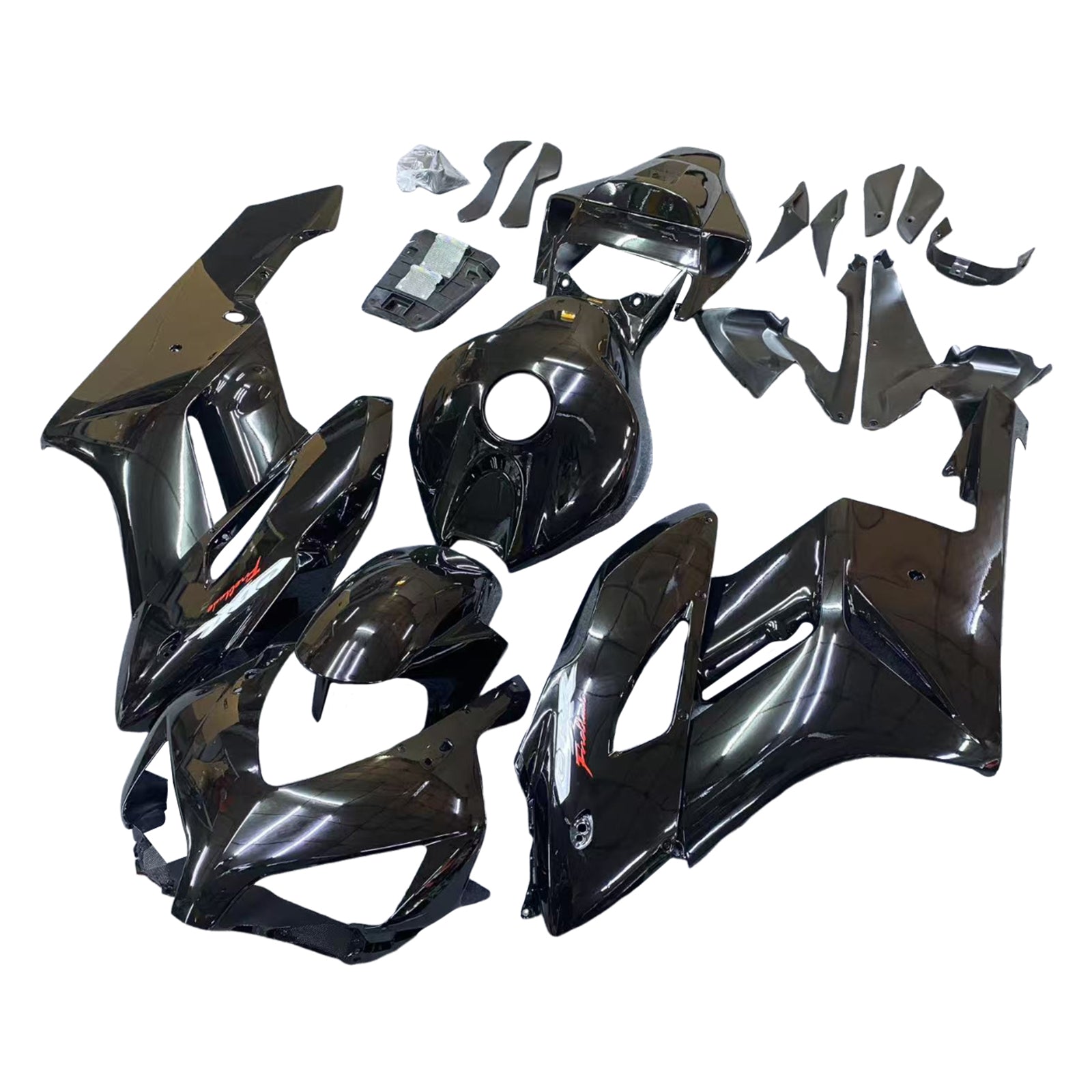 Amotopart 2004-2005 Honda CBR1000RR Black Fairing Kit