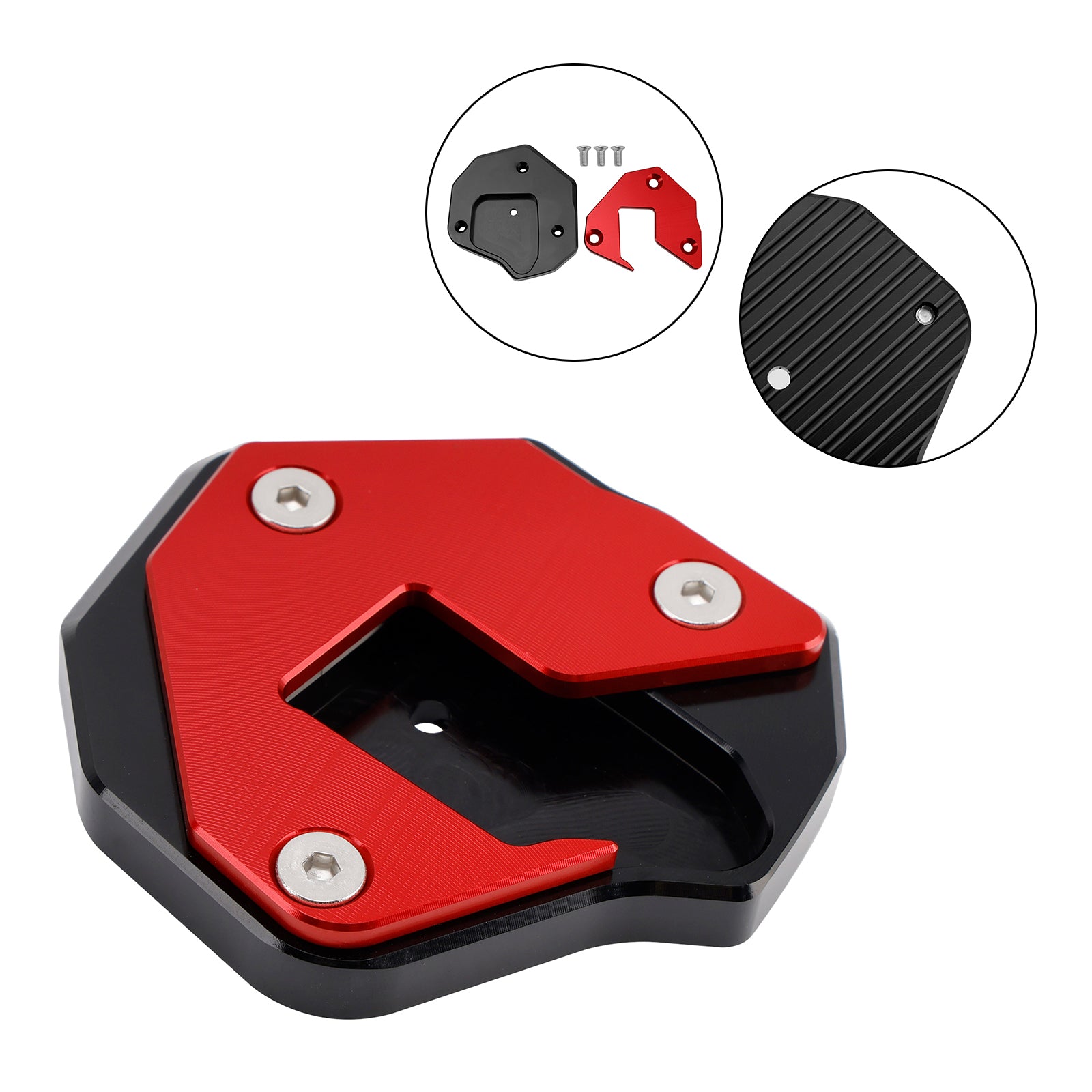 Suzuki GSXR1300R 2008-2020 Kickstand Enlarge Plate Pad