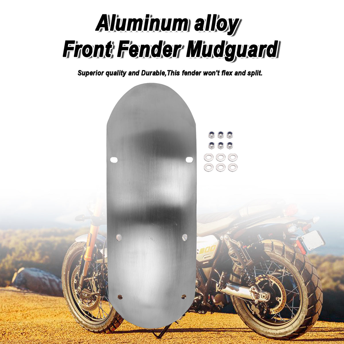 2026-2027 Street Scrambler 900 Aluminum alloy Front Mudguard