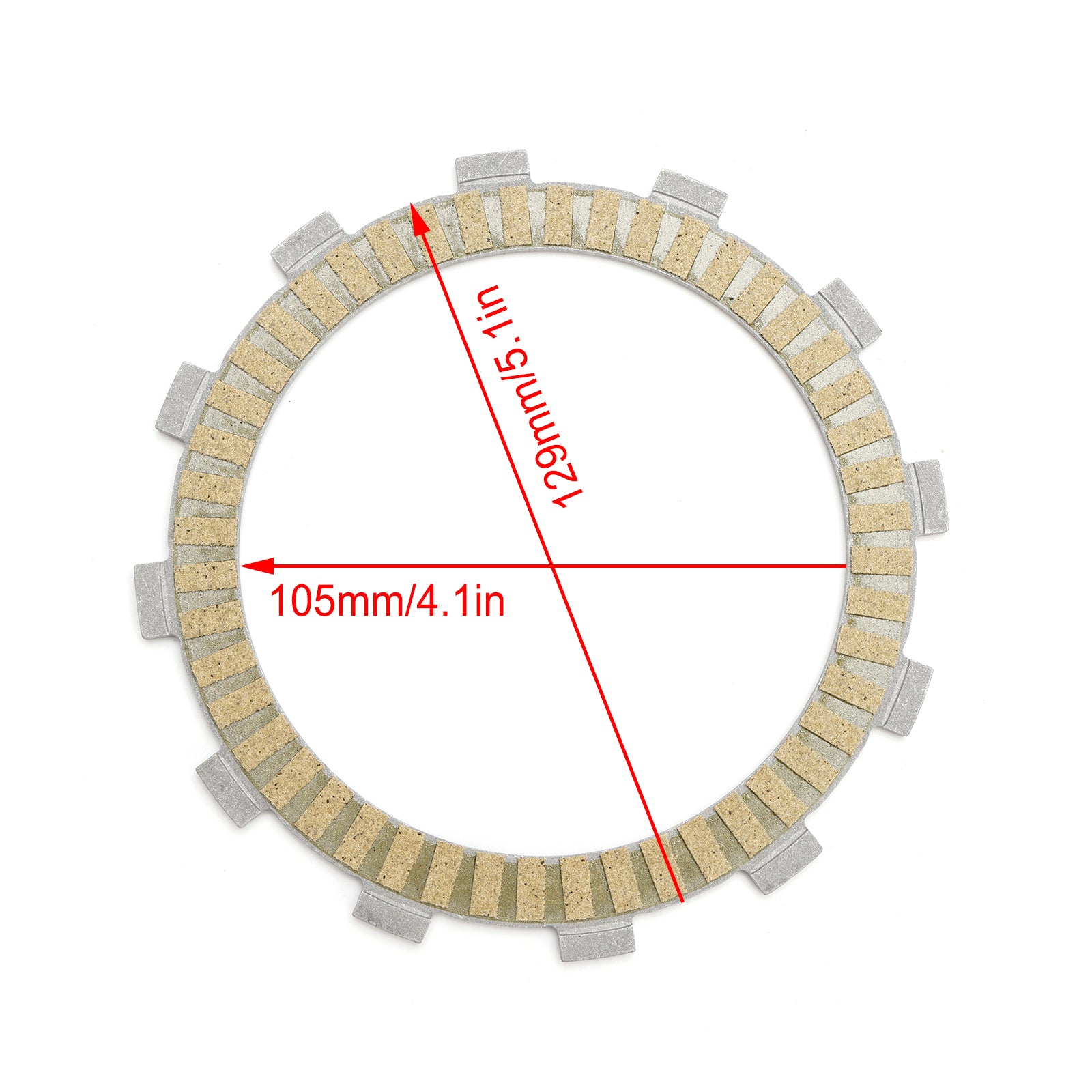 Ducati Scrambler Icon 800 Monster 797 Clutch Friction Plate Kit Set 19020264A