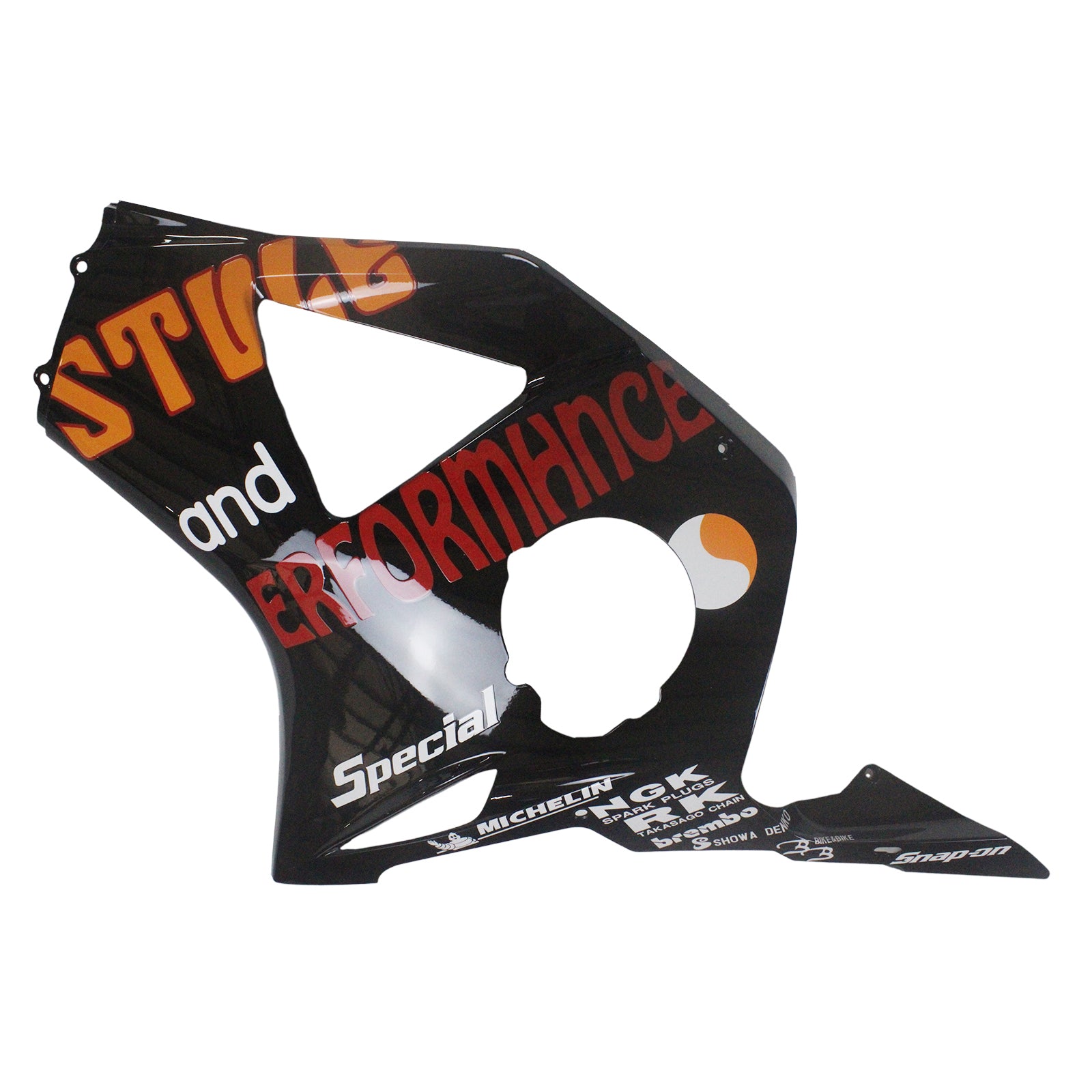 Amotopart 2002-2003 Honda CBR954 Black Yellow Failing Kit