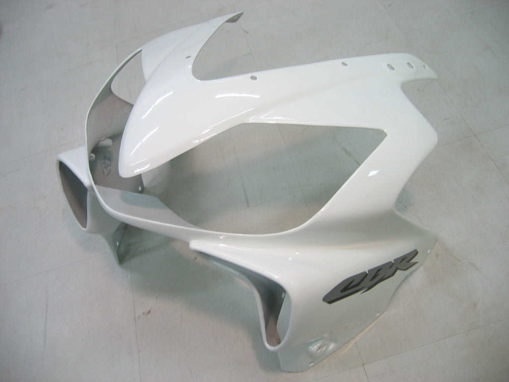 Amotopart 2004–2007 Honda CBR600 F4i Verkleidungsset in Weiß und Schwarz