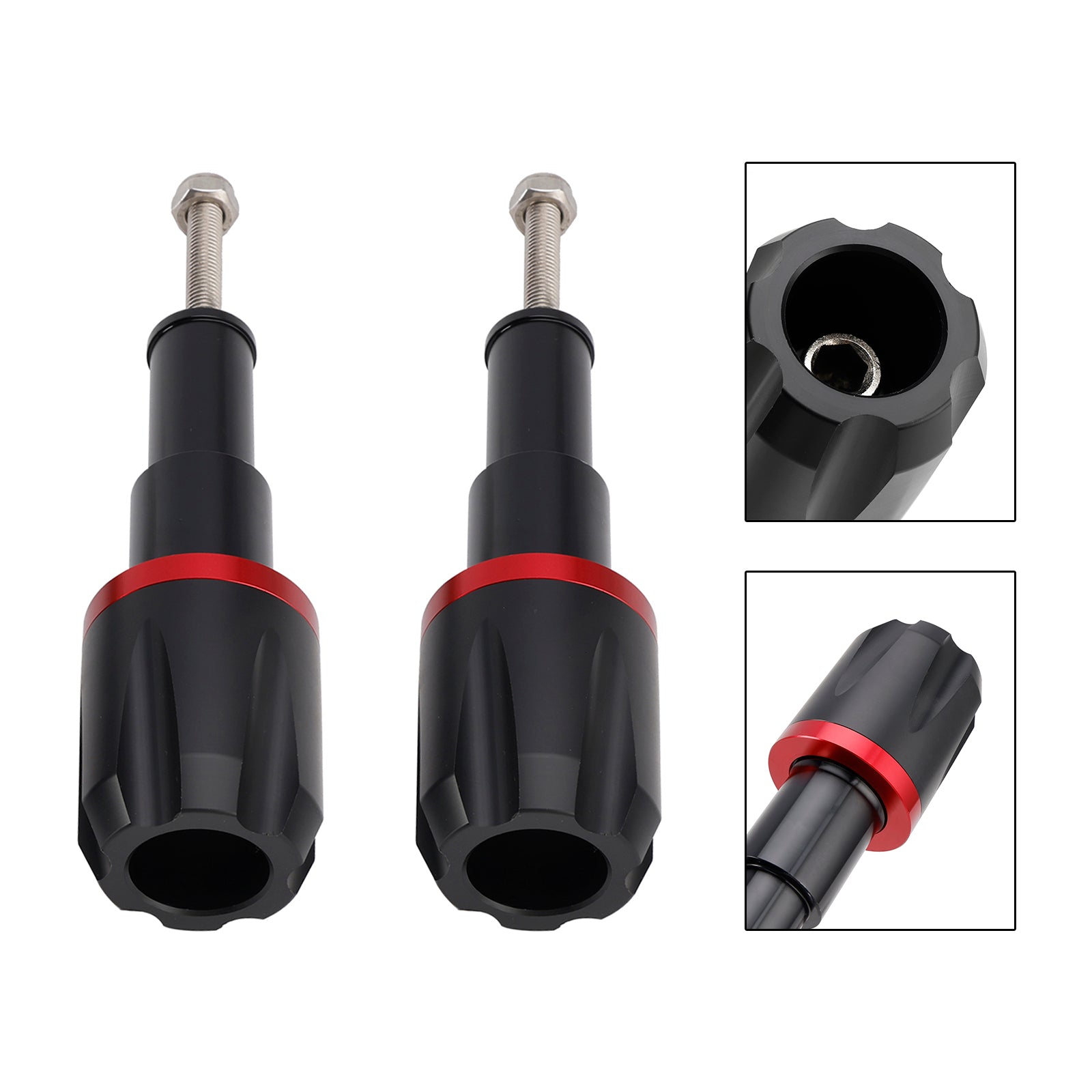 17-21 Honda Rebel Cmx500 Cm500 Crash Bobbin Protector Slider Aluminum Red