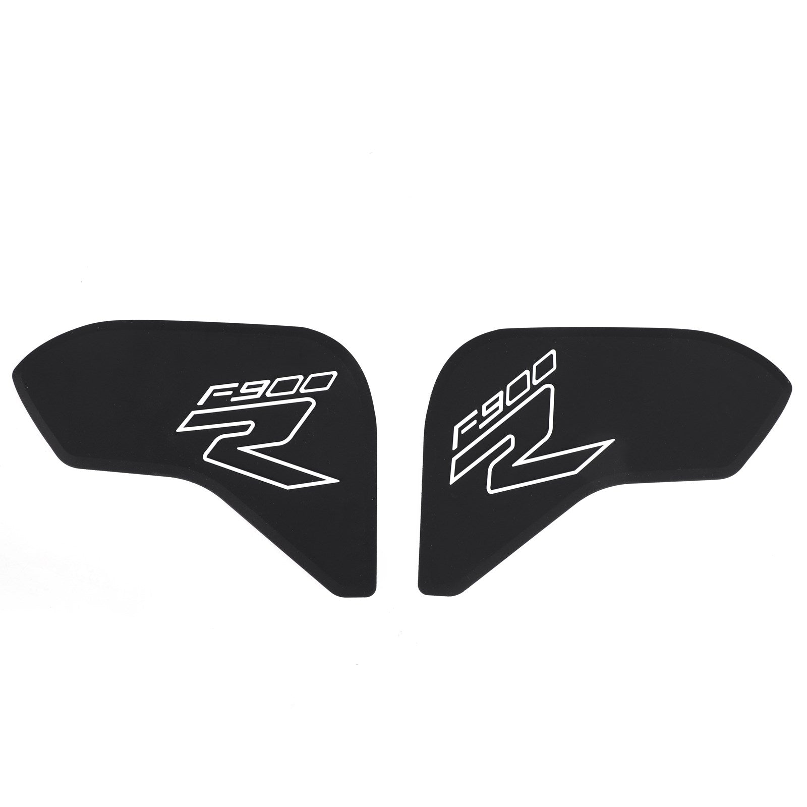 2X Seite Tankpad Kraftstoff Tank Schutz Fit Für Bmw F900R 2020 Aus Gummi Schwarz