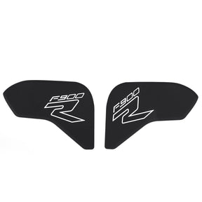 2X Side Tankpad Fuel Tank Protector Fit For Bmw F900R 2020 Made Of Rubber Black