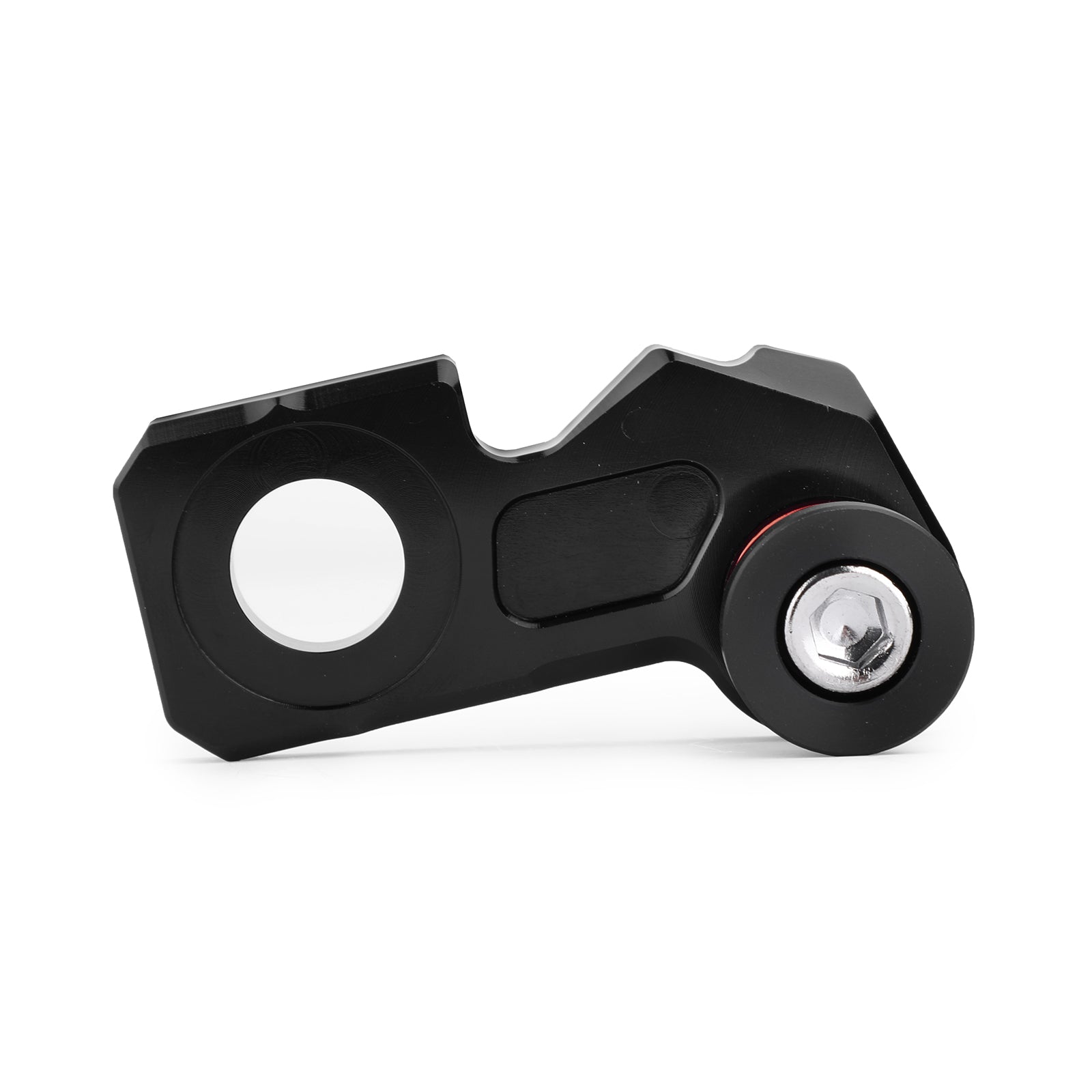 14-18 Honda CB650F CBR650F CNC Chain Adjuster Block With Stand Spool Red