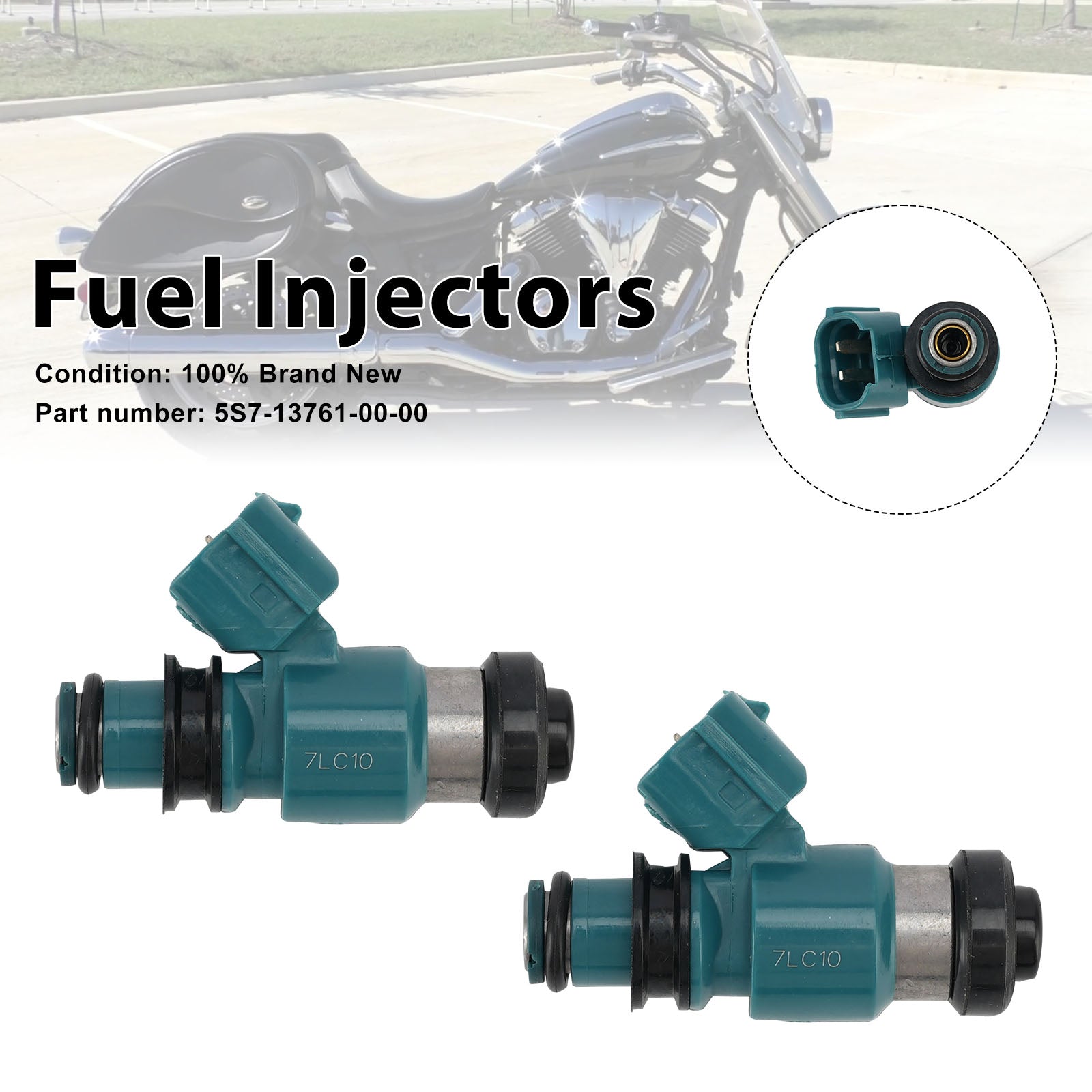 Yamaha V-STAR 950 YZF-R1 2PC Einspritzdüsen 5S7-13761-00-00