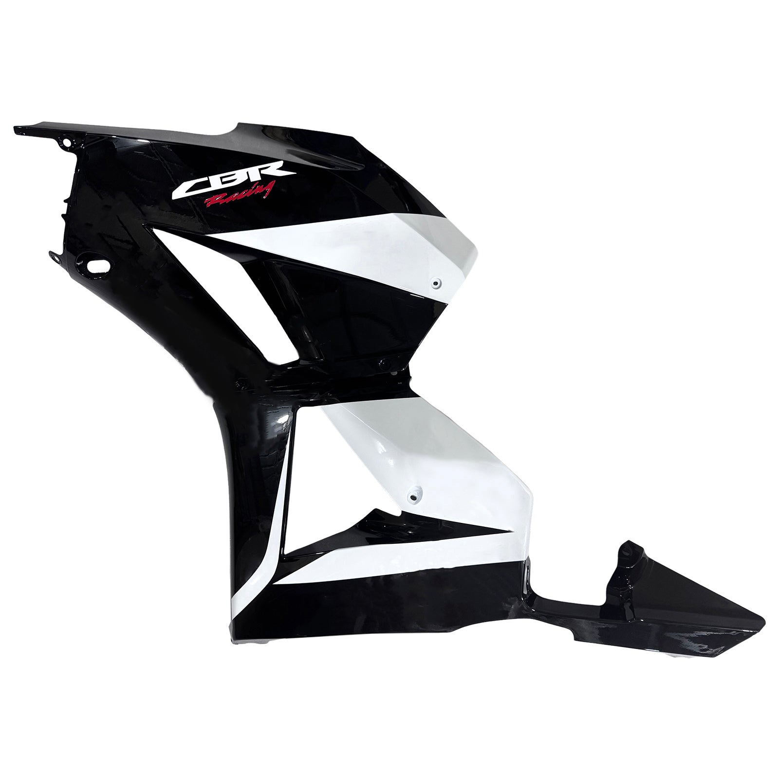 Amotopart 13-26 US-version. &  13-23 Europeisk version Honda CBR600RR Svart&Wvit kåpsats