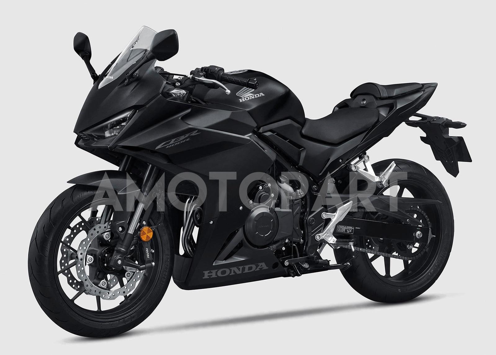 Amotopart 2024-2025 Honda CBR500R CBR400R Black Fairing Kit