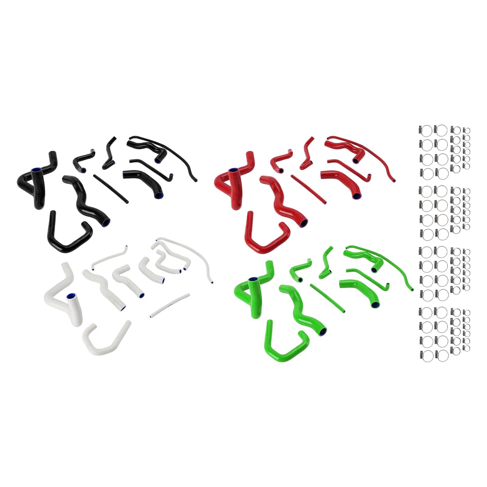09-26 Kit de mangueira de refrigeração do radiador de silicone Kawasaki Ninja 636 ZX-6R