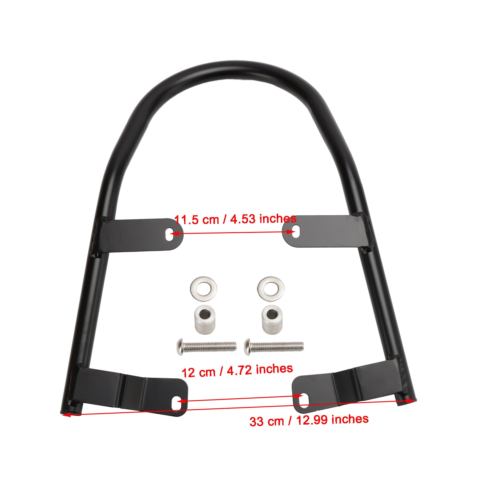 Motorrad-Beifahrerarmlehnen-Handhalter hinten passend für Yamaha XSR 700 2017–2022