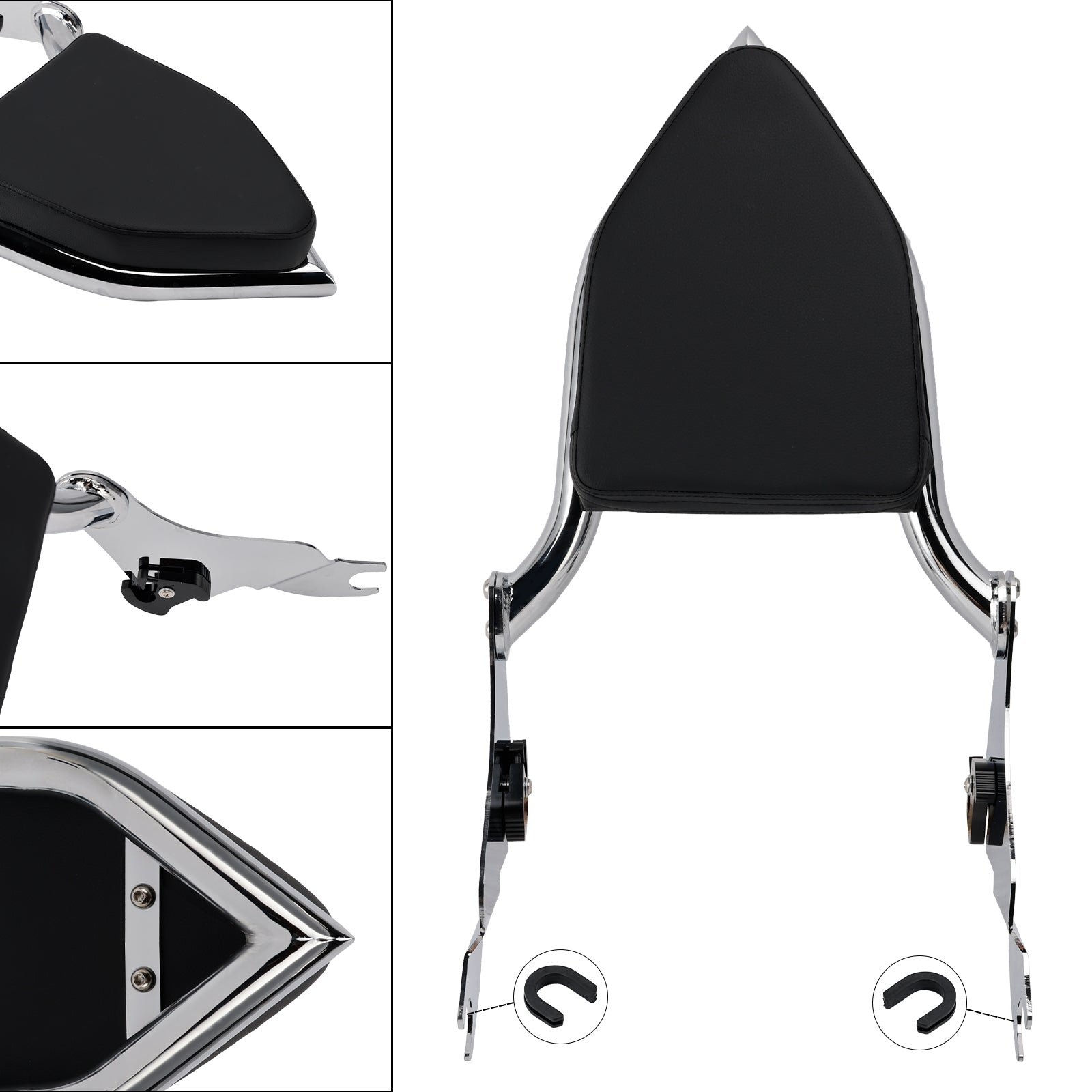 ROAD KING 2009-2022 STREET GLIDE 2009-2024 Passenger Sissy Bar Backrest