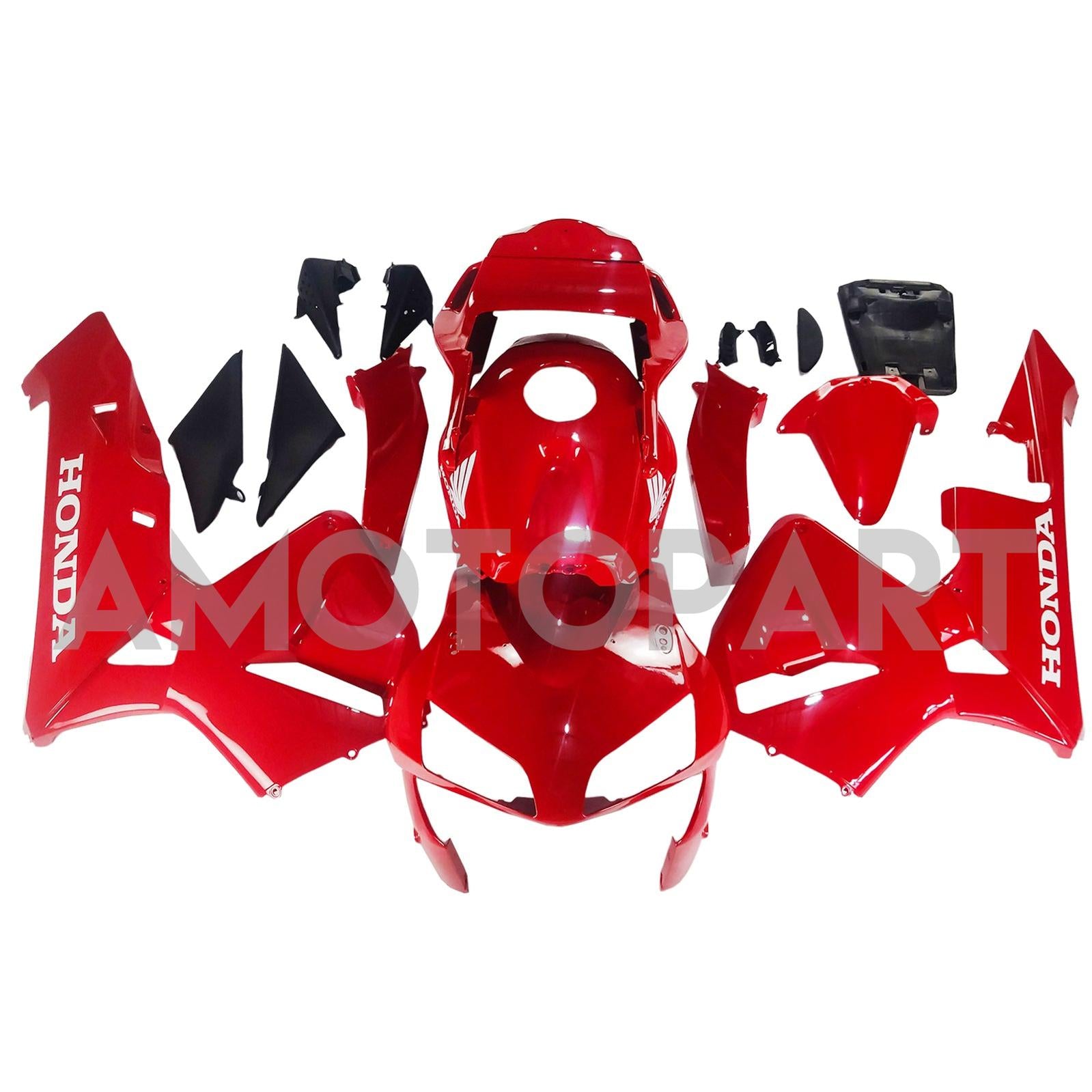 Amotopart 2003-2004 Honda CBR600RR Red Fairing Kit