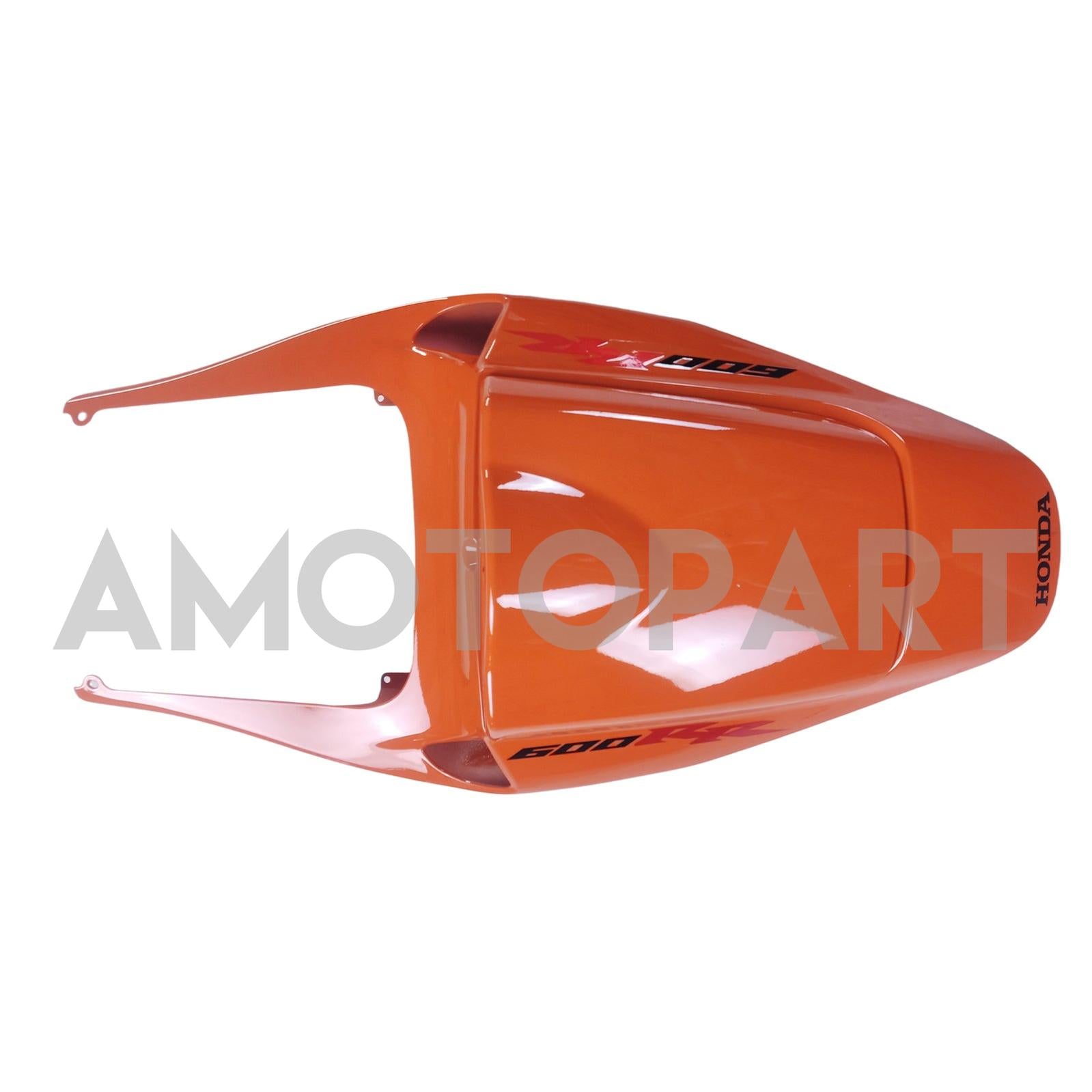 Amotopart 2005–2006 Honda CBR600RR Orange Schwarz Verkleidungsset