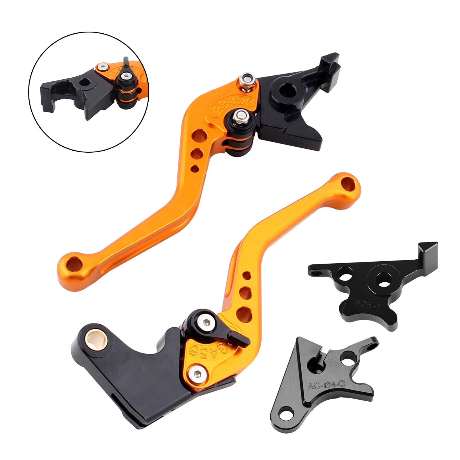 Honda CB350 Hness GB350 CB350 2021-2023 Ny kort kopplingsbromsspak