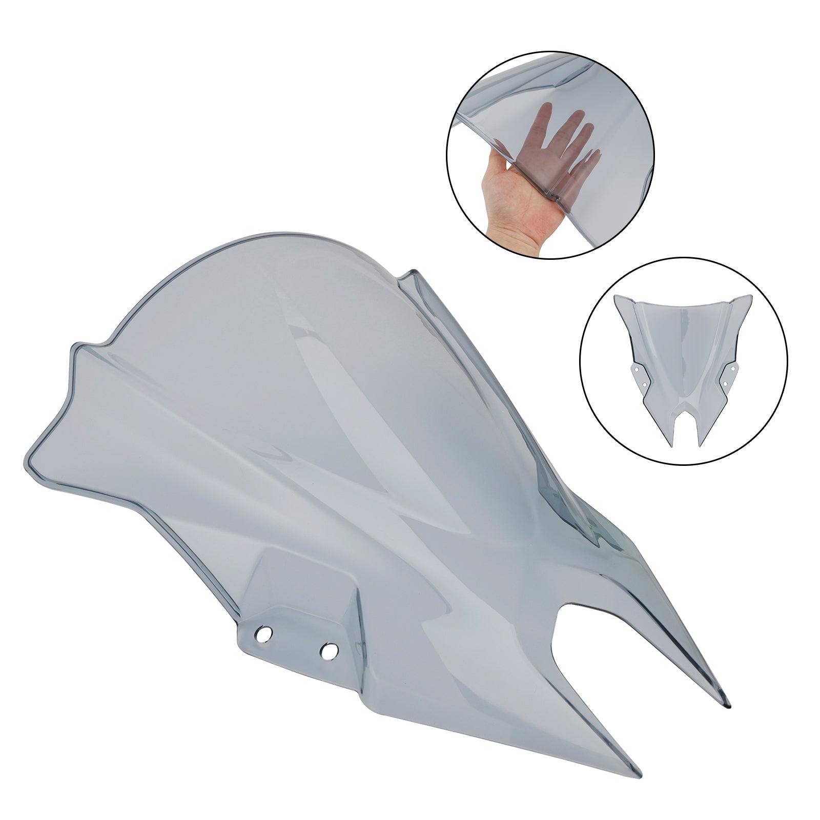 2024-2025 Kawasaki ninja 500 parabrisas de parabrisas