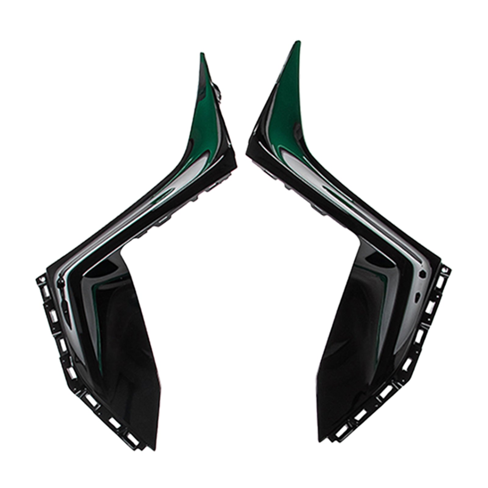 Amotopart 2023-2024 Yamaha X-MAX 300 Light Green Black Fairing Kit