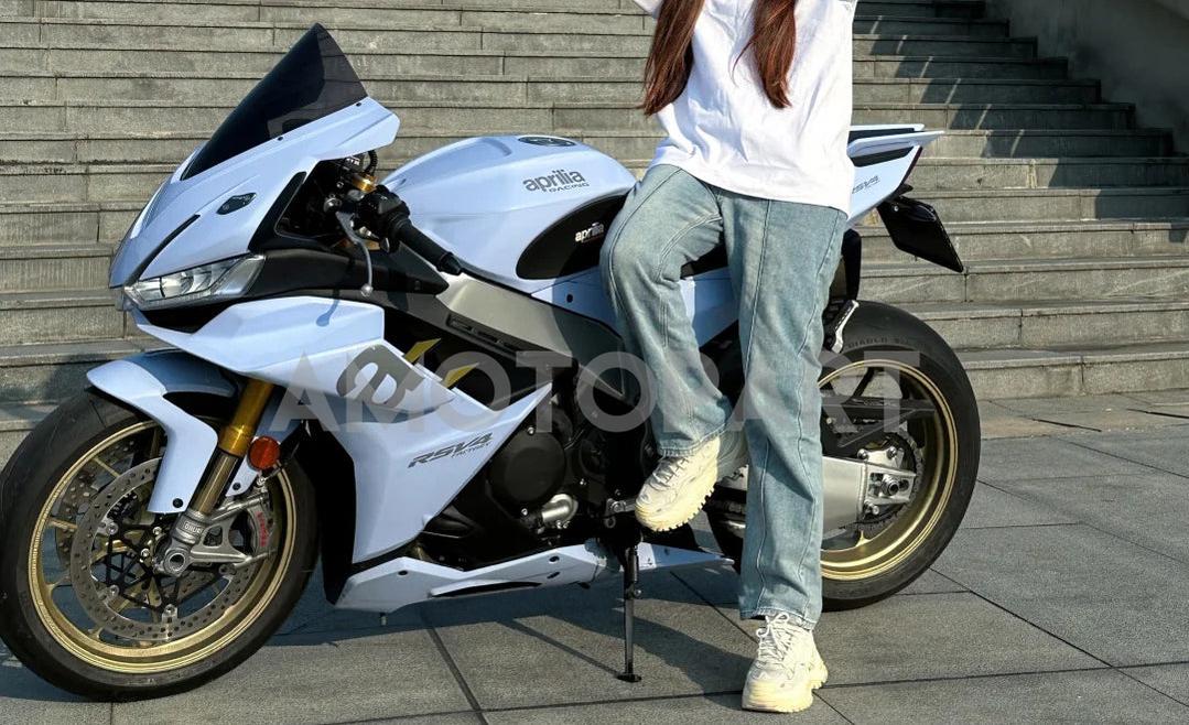 Amotopart 2022-2024 Aprilia RSV4 1100 Light Blue Fairing Kit