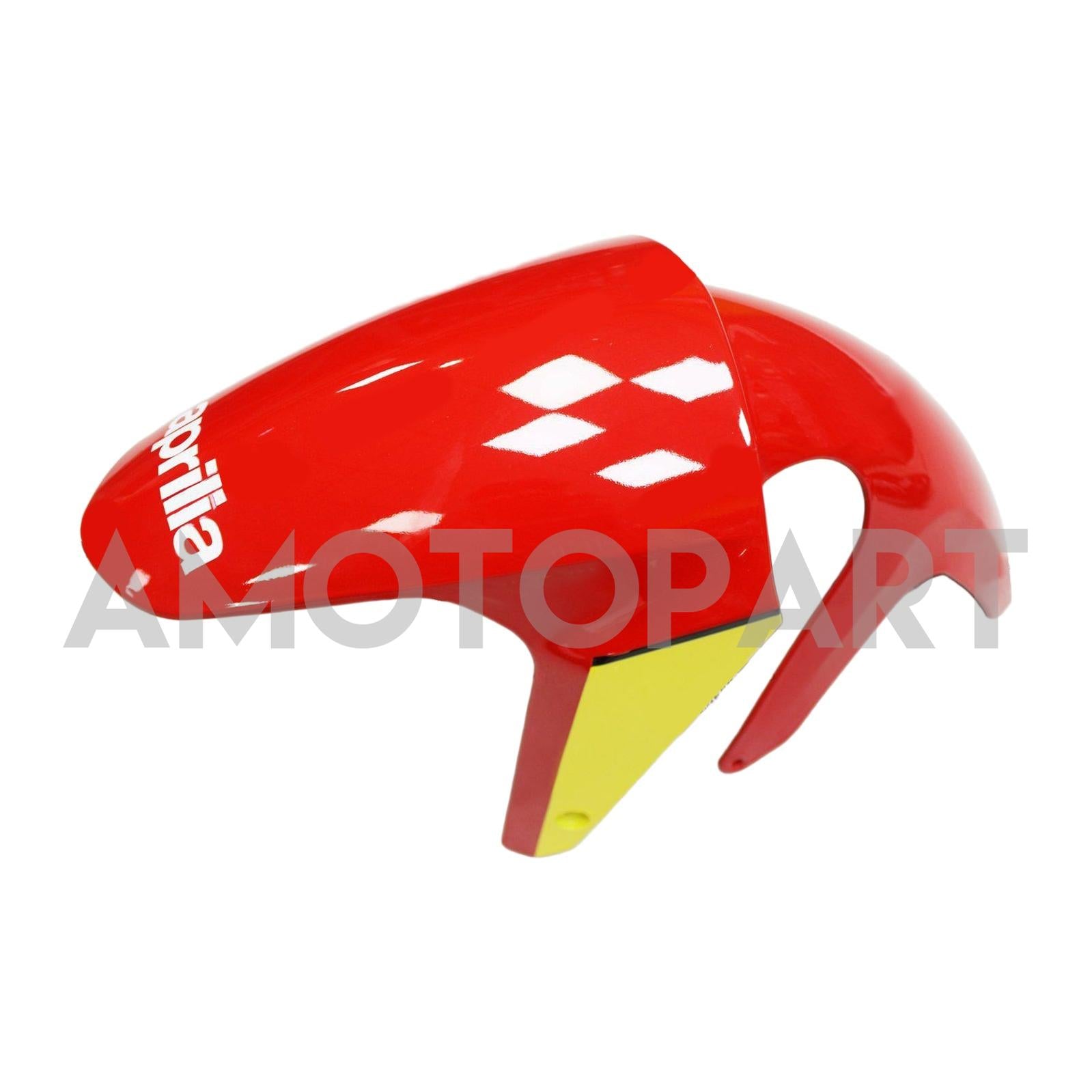 Amotopart Aprilia 2006-2011 Rs125 Red & Yellow Fairing Kit