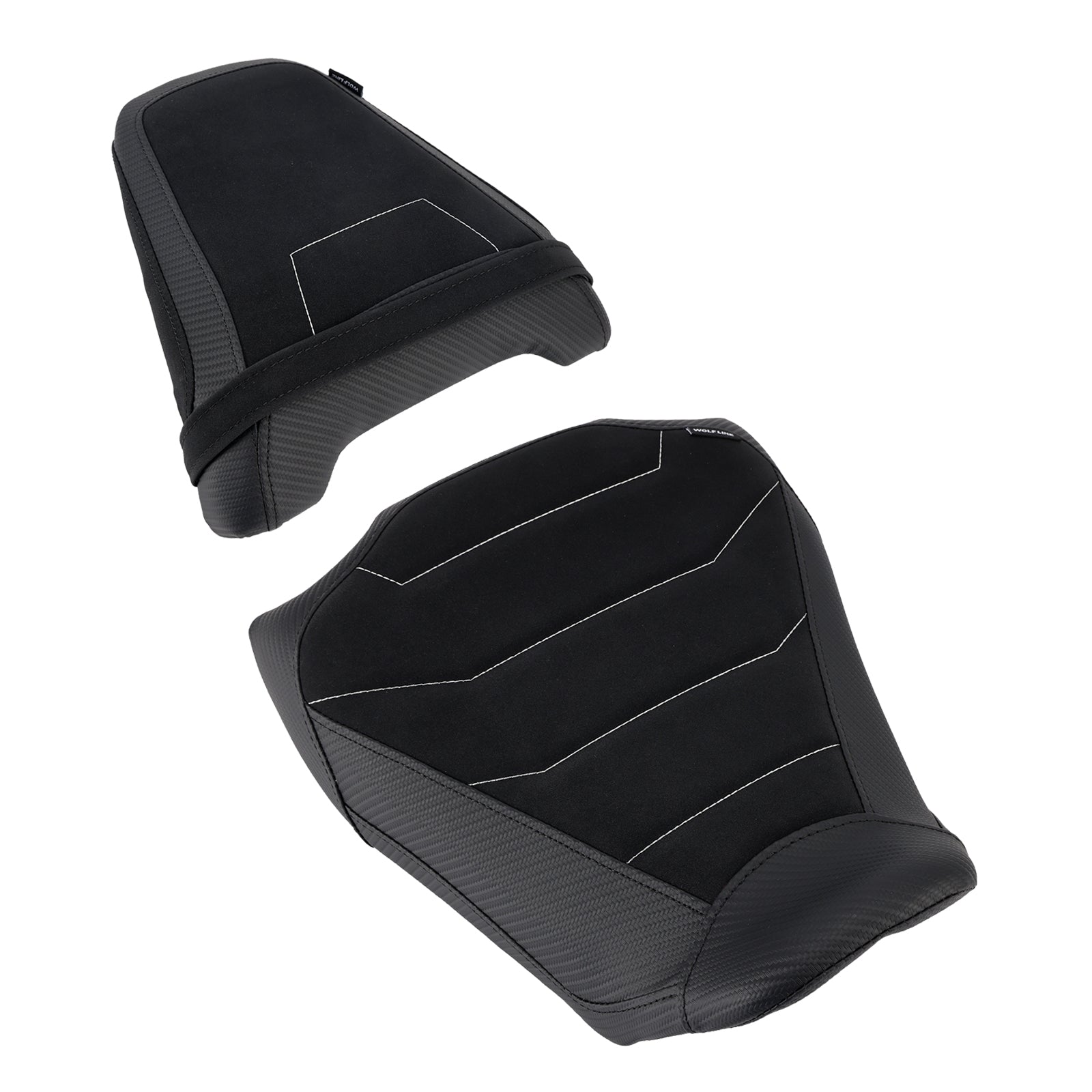 24-25 Honda Cb650R Cbr650R anteriore inferiore con sedile posteriore conducente passeggero nero1