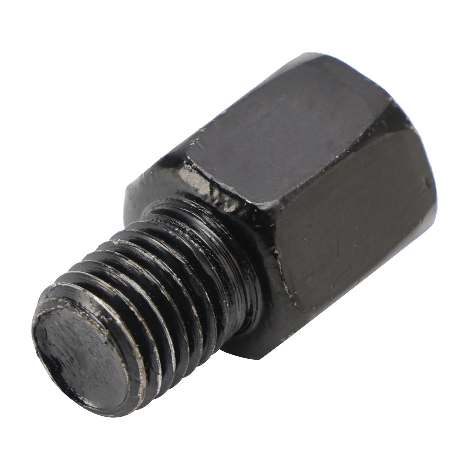 2 adaptadores de espelho universal para scooter de motocicleta, padrão de 8 mm para reverso de 10 mm