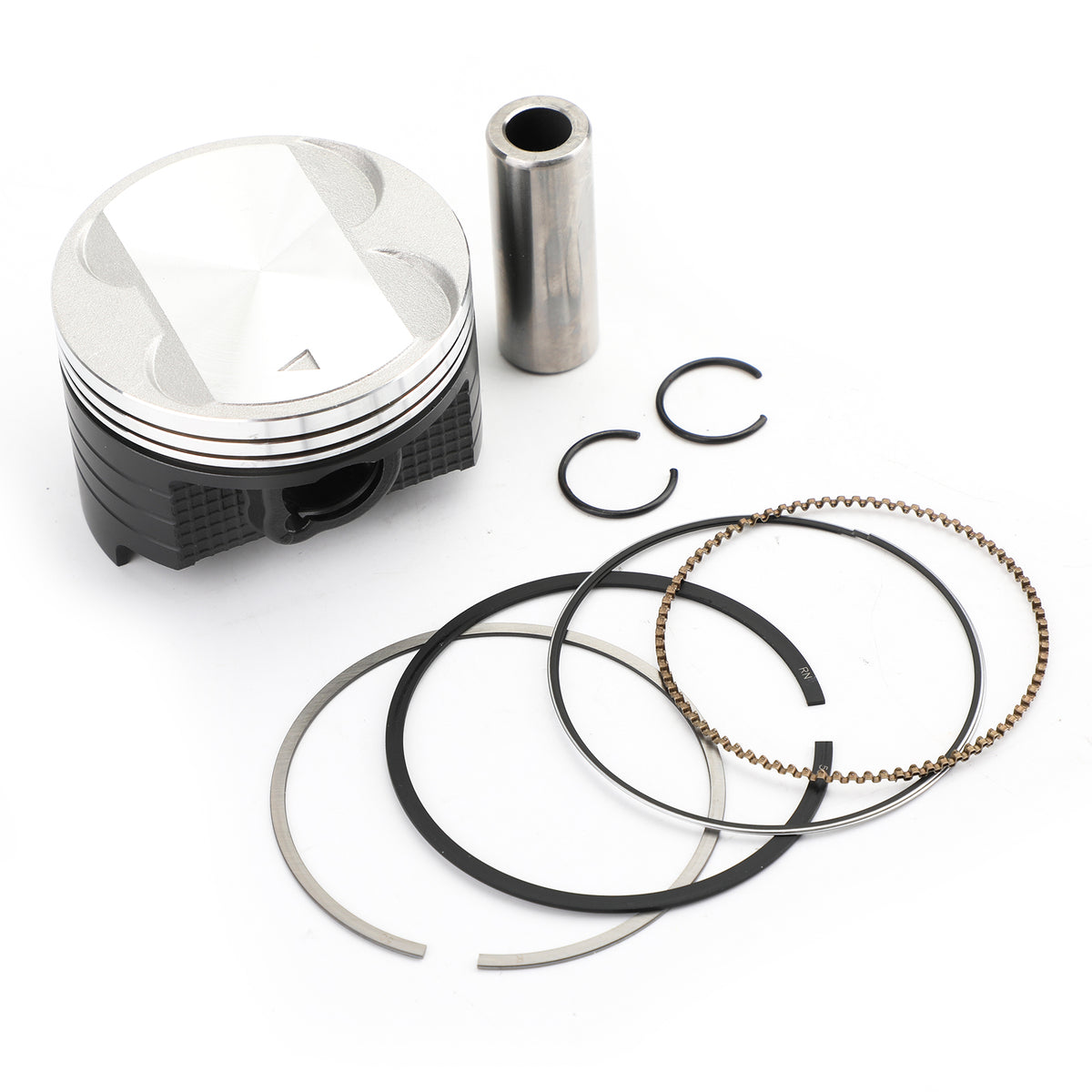 Piston Rings Pin Kit 73.50mm +0.50mm Bore for Suzuki DR250R/S DRZ250 1998-2007