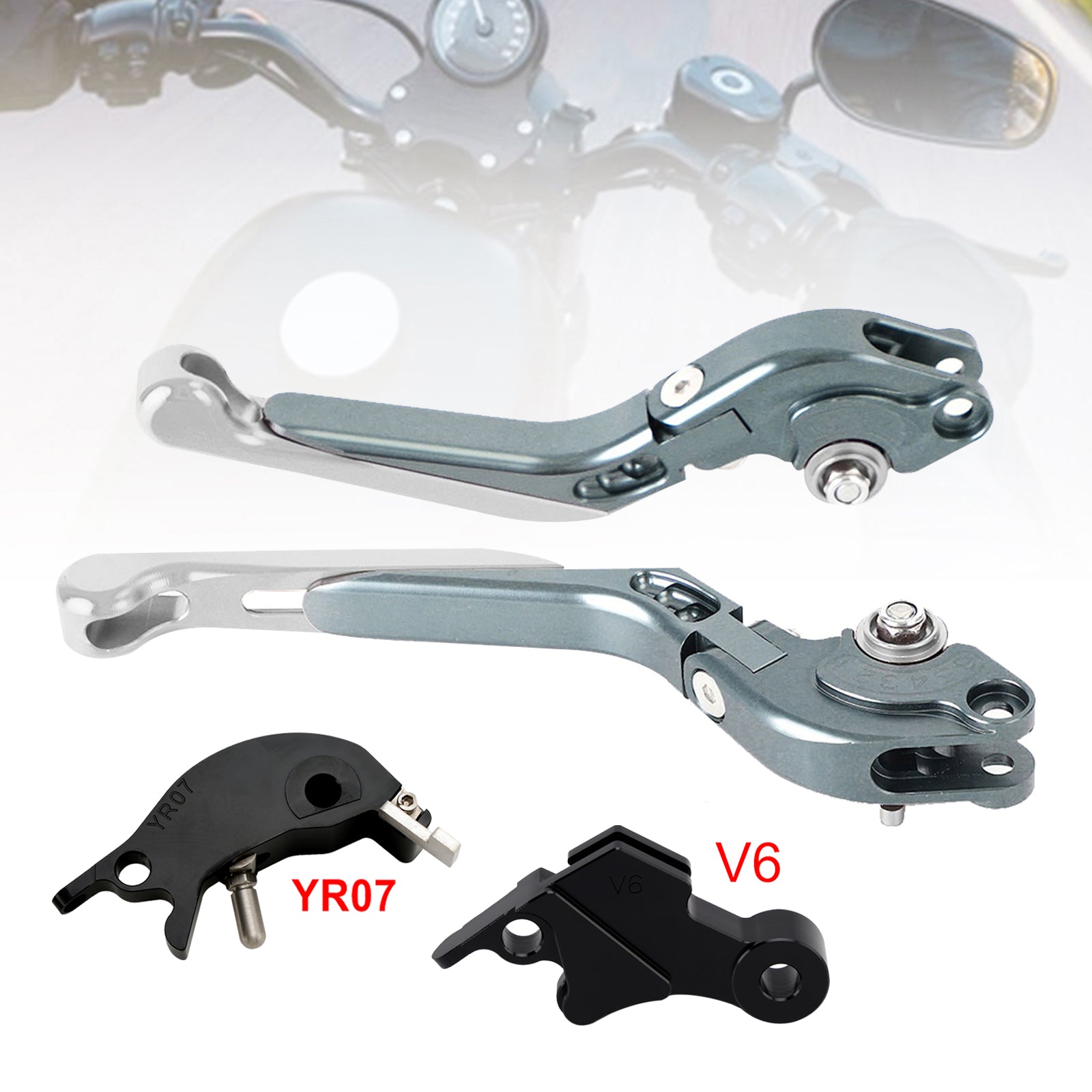 2024–2025 Yamaha XSR900 XSR900GP MT-09 verstellbarer Kupplungsbremshebel
