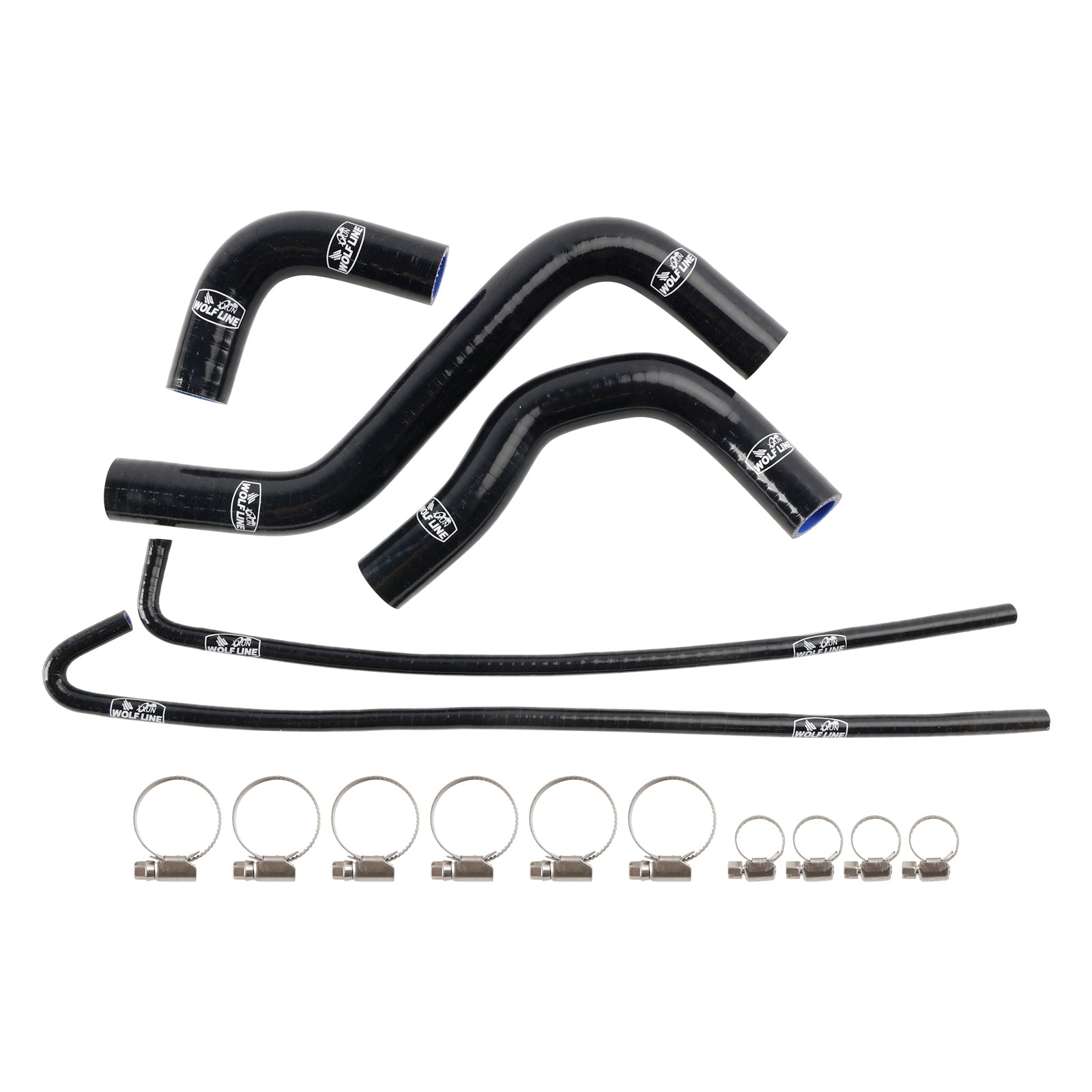 2017-2024 Kawasaki Z900 Silicone Radiator coolant Hose kit