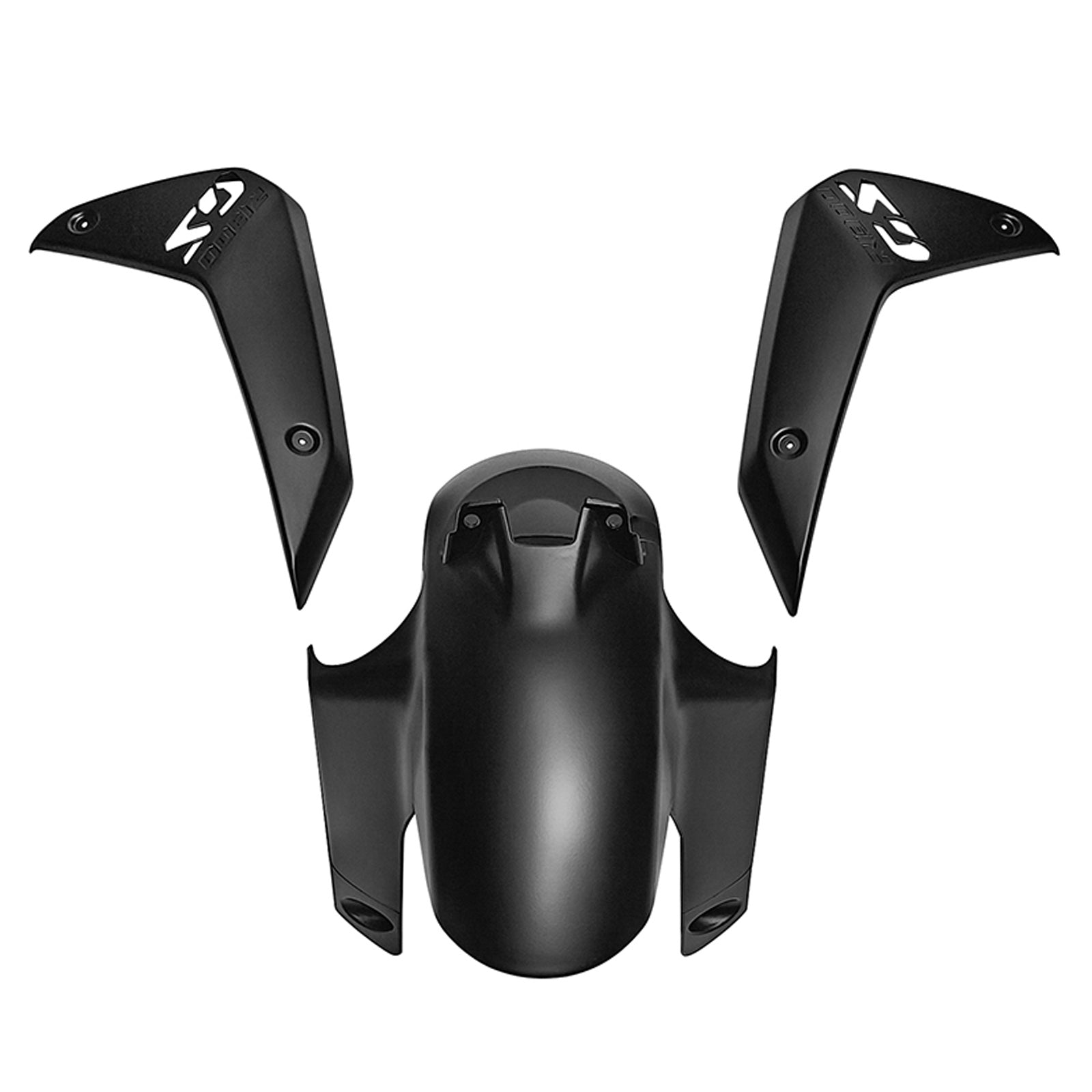 Amotopart 2024-2025 BMW R1300GS Black Gold White Fairing Kit