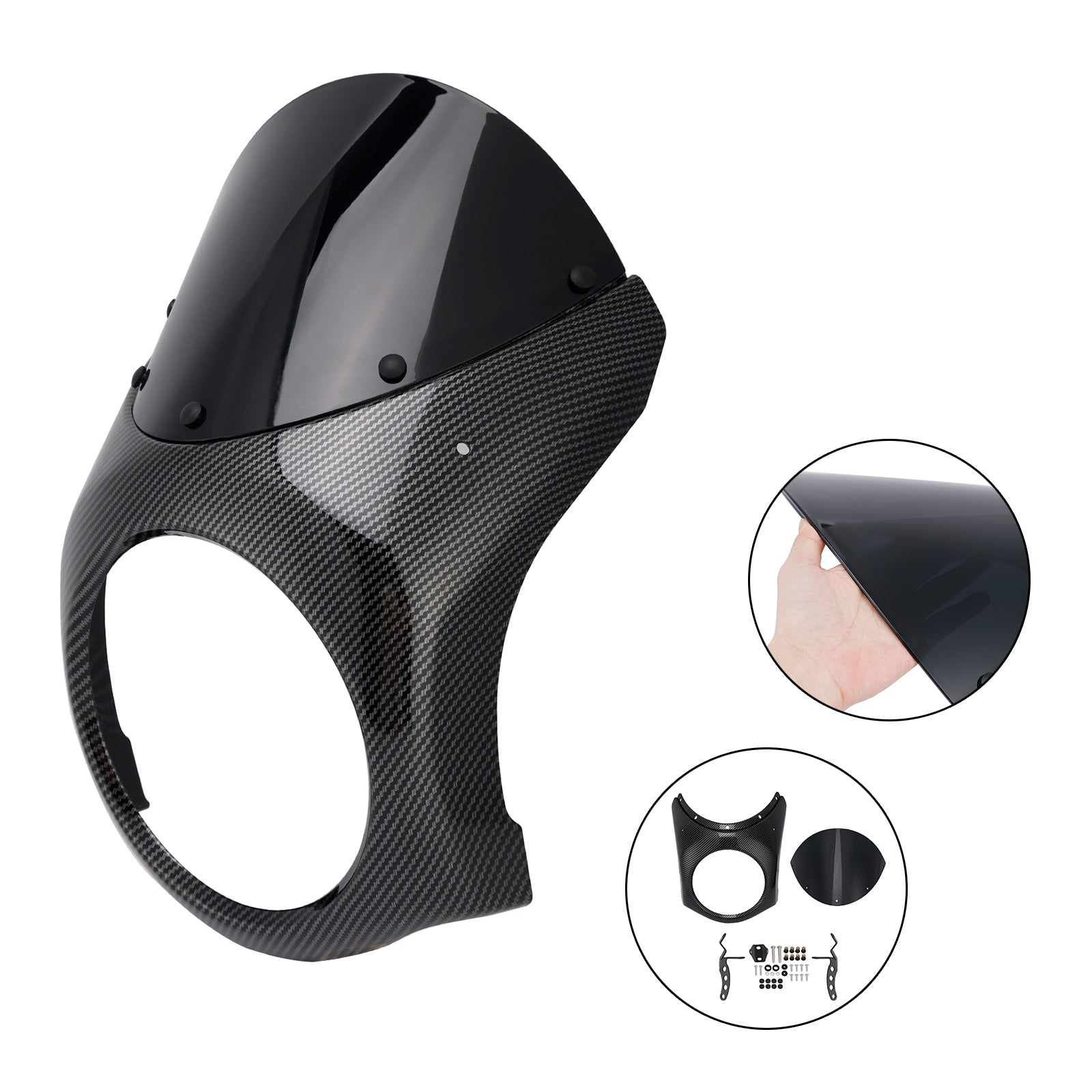 24-25 Kawasaki Eliminator 500 Headlight Windscreen Fairing Windshield