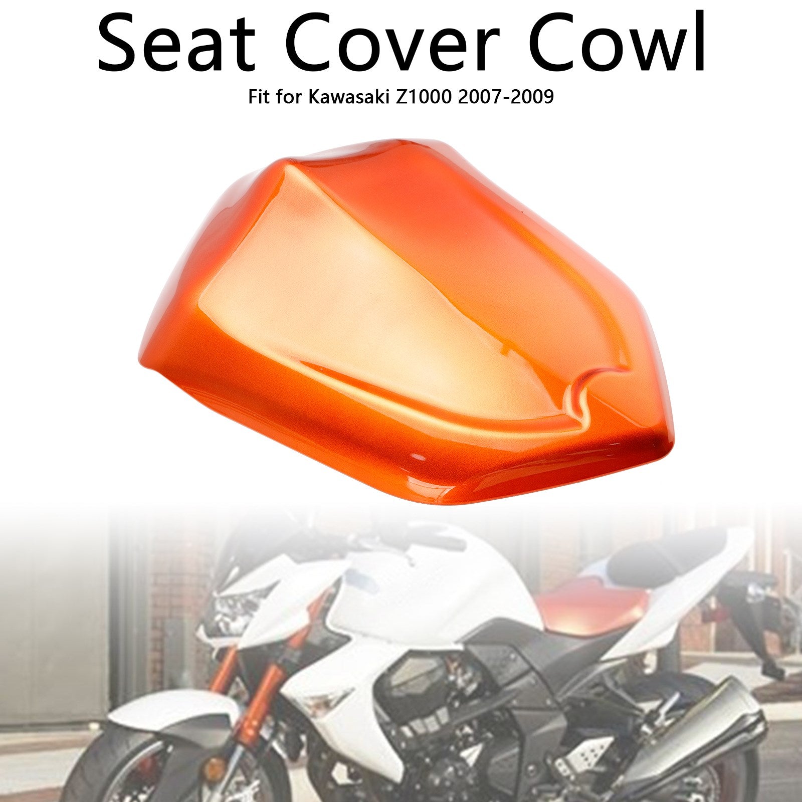 07-09 Kawasaki Z1000 Coda Posteriore Carenatura Copertura Cofano