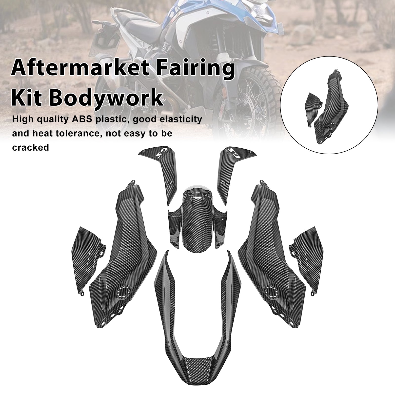 Amotopart 2024-2025 BMW R1300GS Collection Fairing Kit