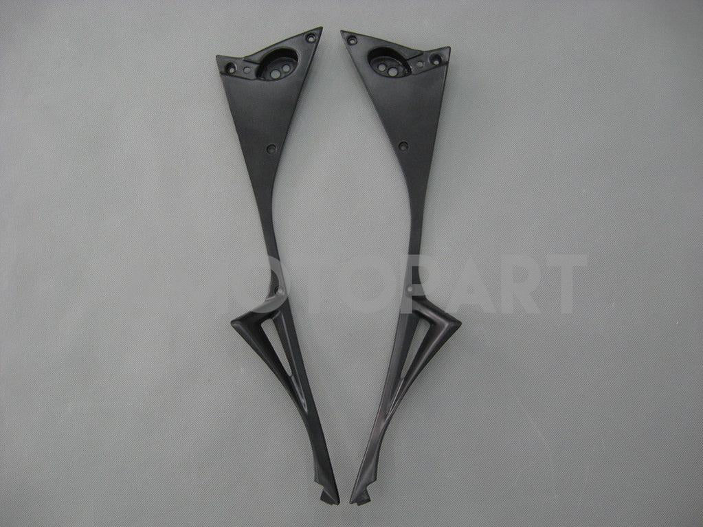 Amotopart Honda 2007-2008 CBR600RR White Black Fairing Kit