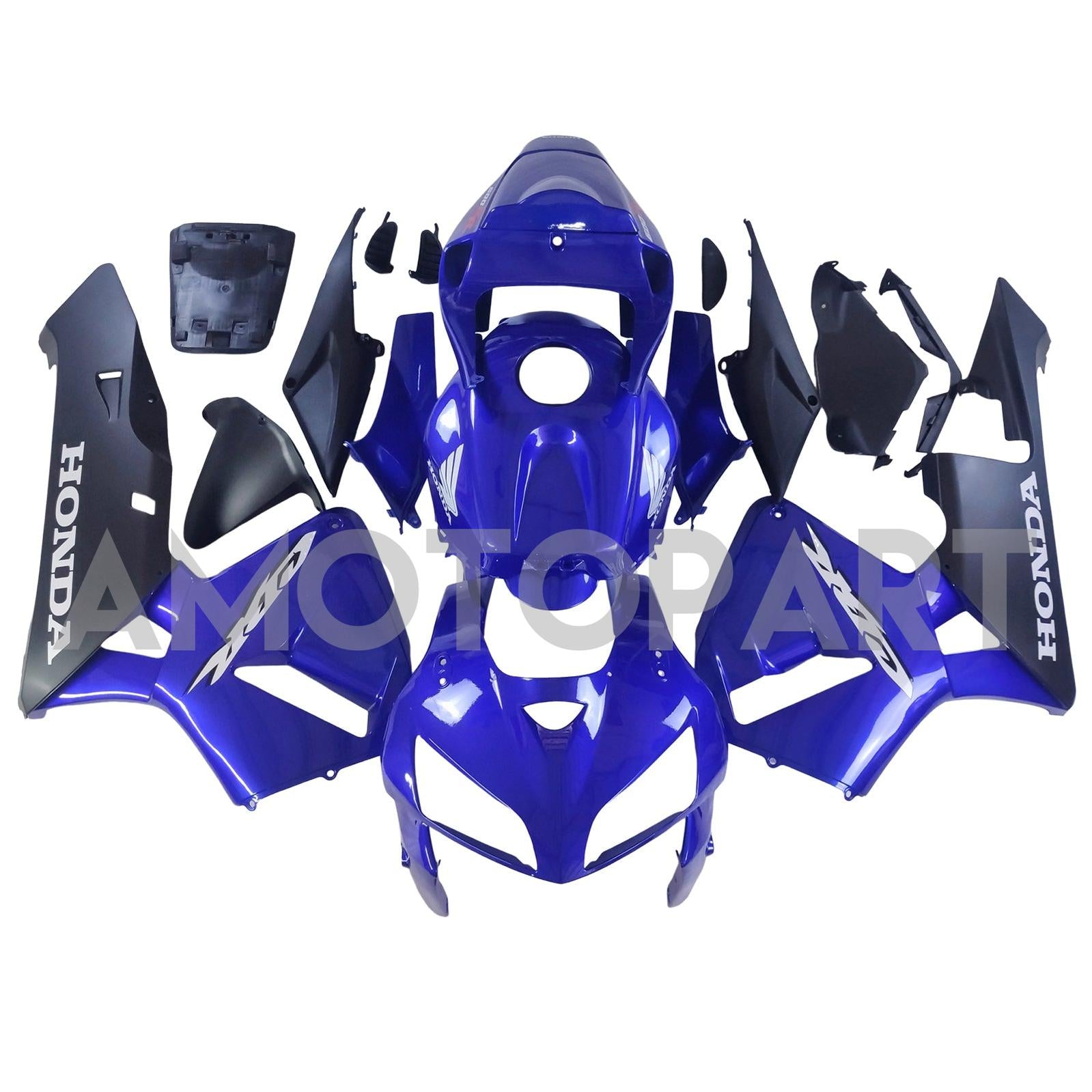 Amotopart 2005-2006 Honda CBR600RR  Blue Fairing Kit