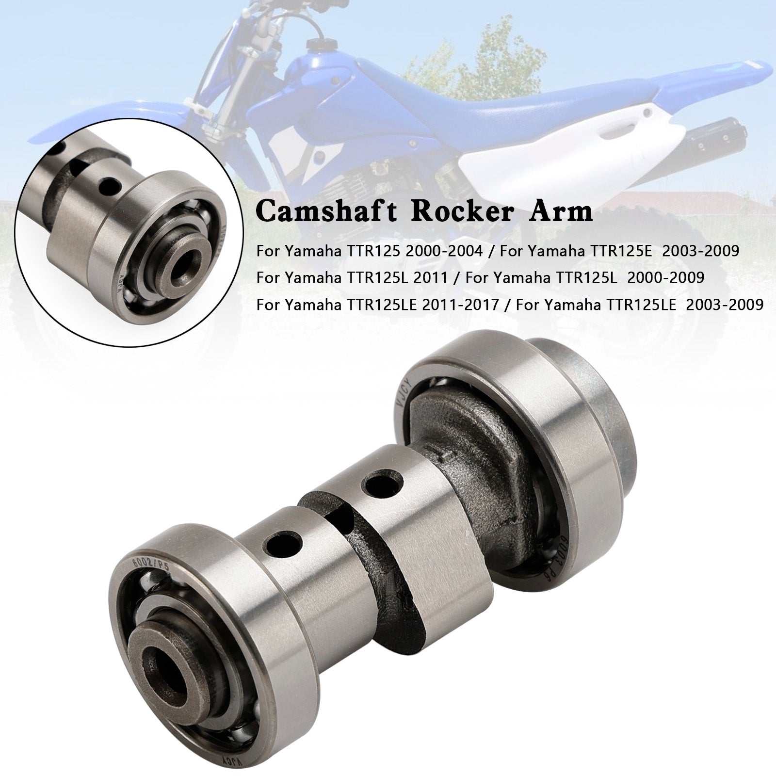 Culbuteur d'arbre à cames pour Yamaha TTR125 TTR125E TT-R125 TTR125L TTR125LE