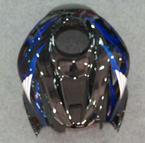 Amotopart 2007–2008 Honda CBR600RR Verkleidungsset in Blau und Schwarz