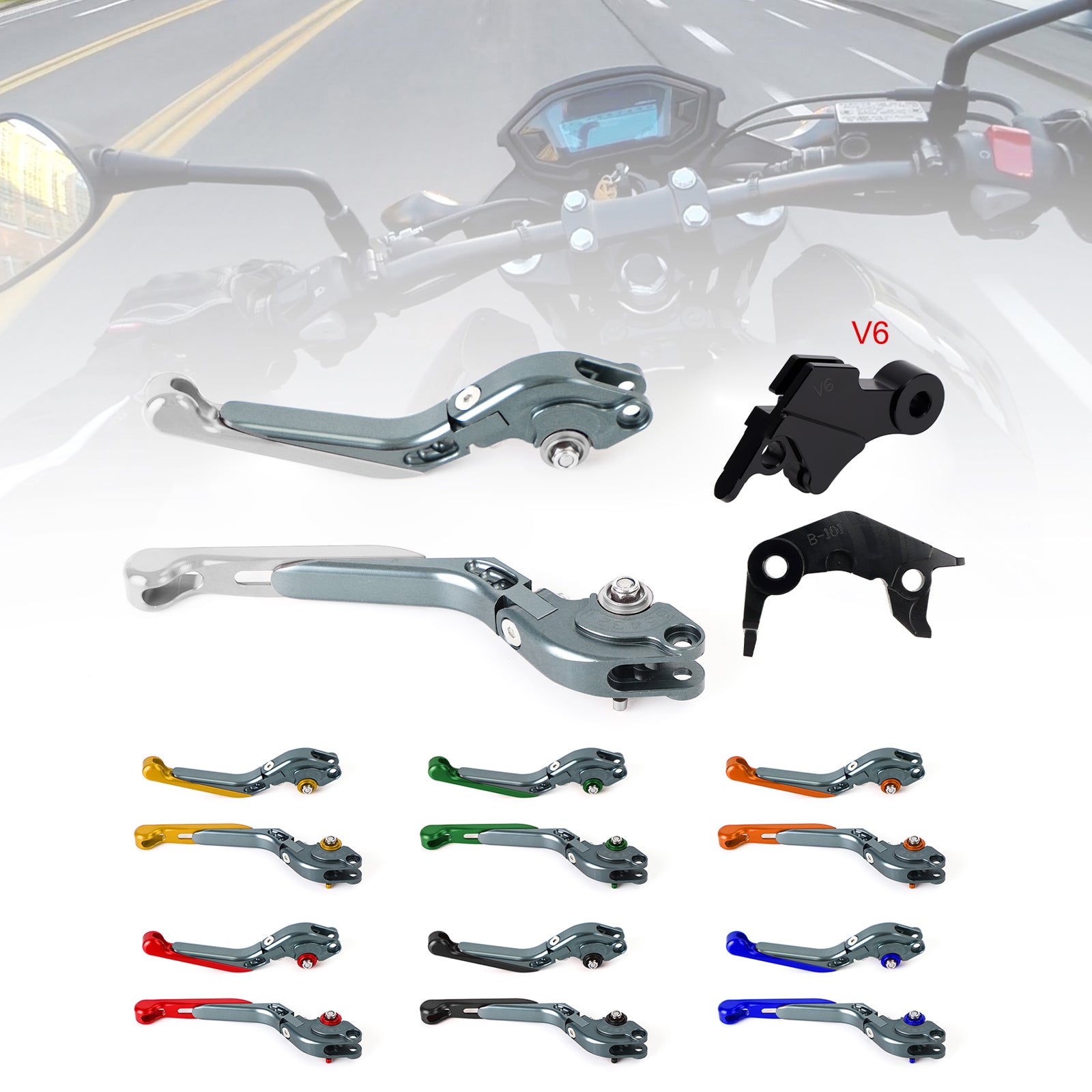 2024-2025 Yamaha XSR900 XSR900GP MT-09 Adjustable Clutch Brake Lever fit
