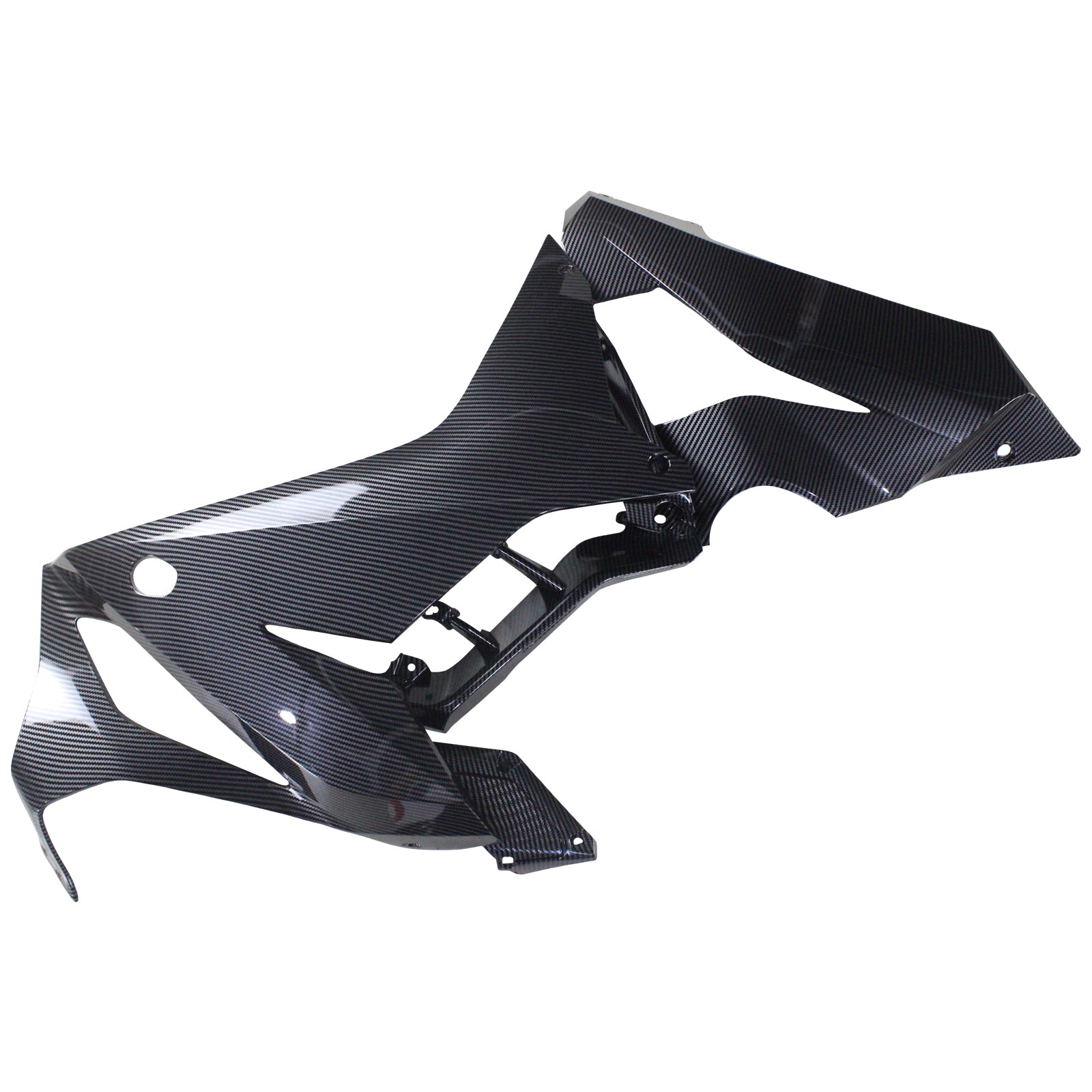 Amotopart Verkleidungssatz für Honda CBR650R 2021–2023, Karbonfaser, Schwarz