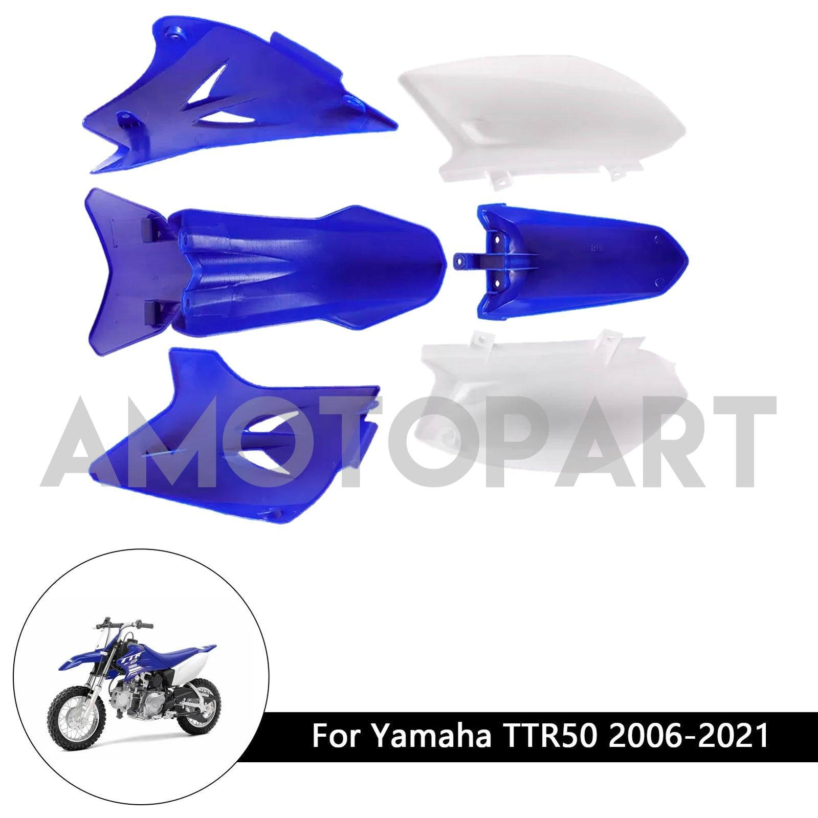 2006-2021 Yamaha TTR50  Body Plastic Kit Front Rear Fender Fairing