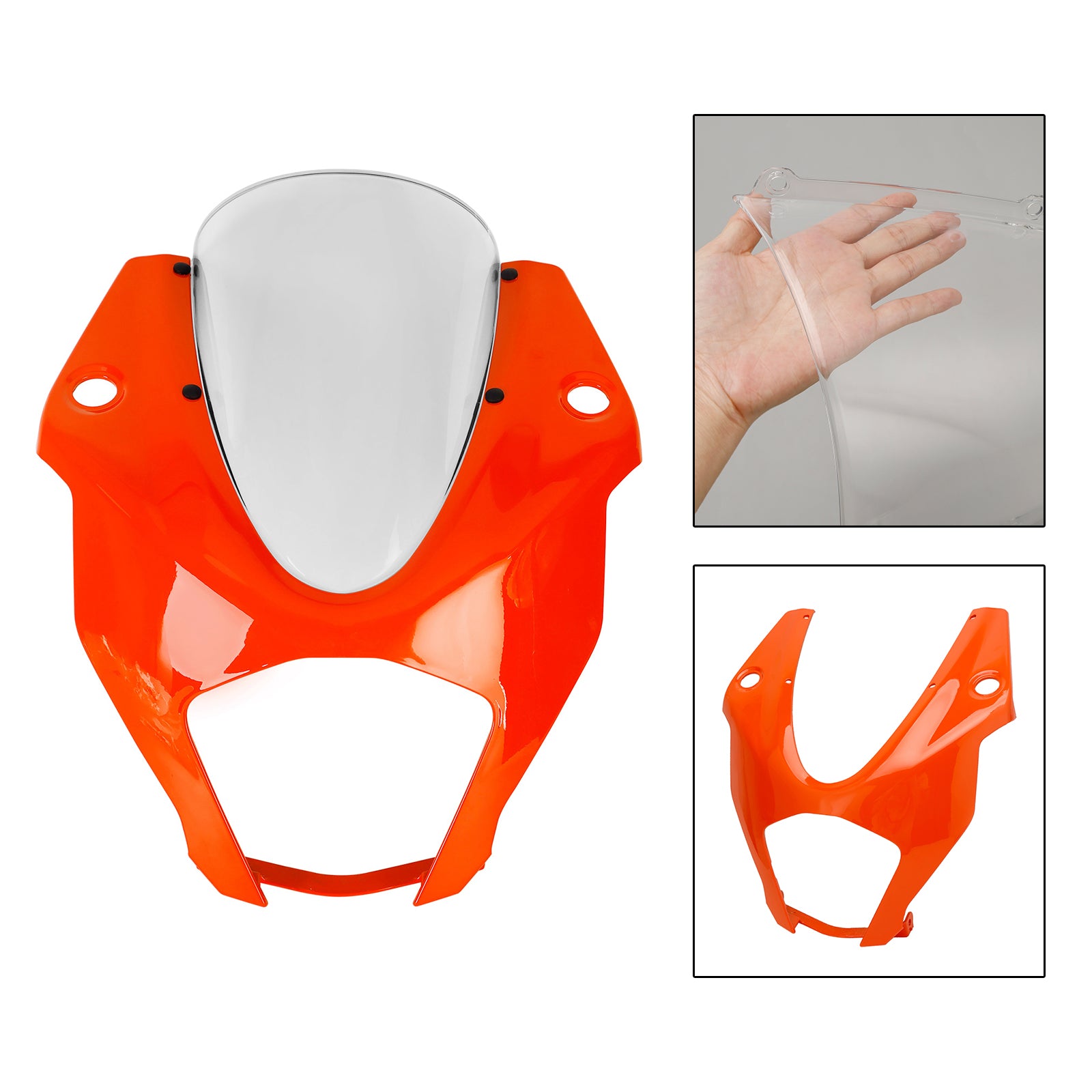 Windshield WindScreen Headlight Fairing Cover fit for RC390 2022-2023