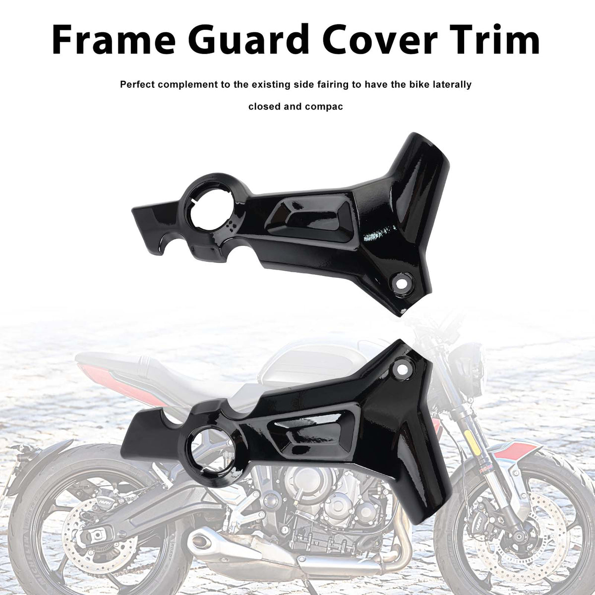 22-25 660 25-27 800 Trident Frame Guard Side Protection Cover Fairing