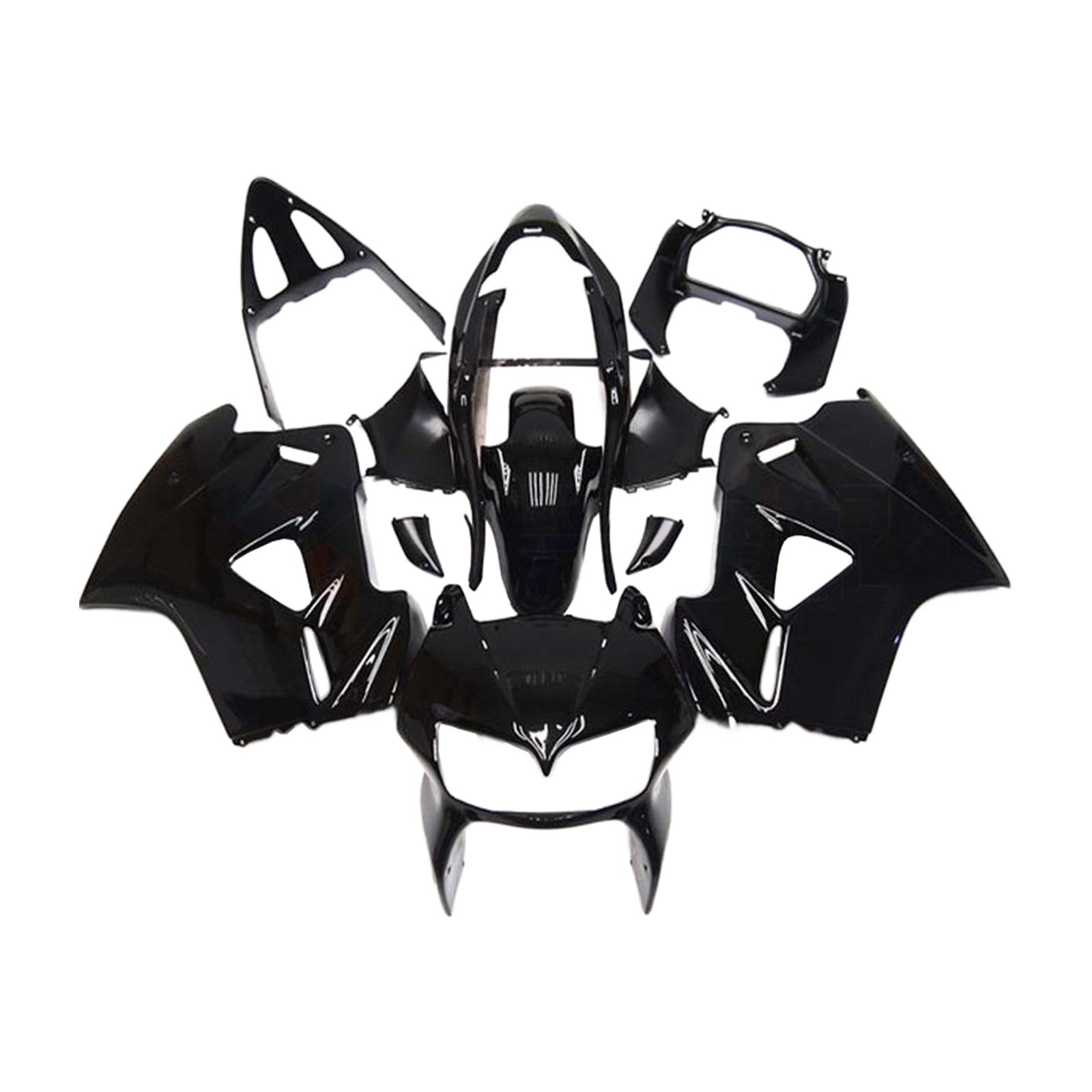 Kit carena nera Amotopart 2002-2013 Honda VFR800