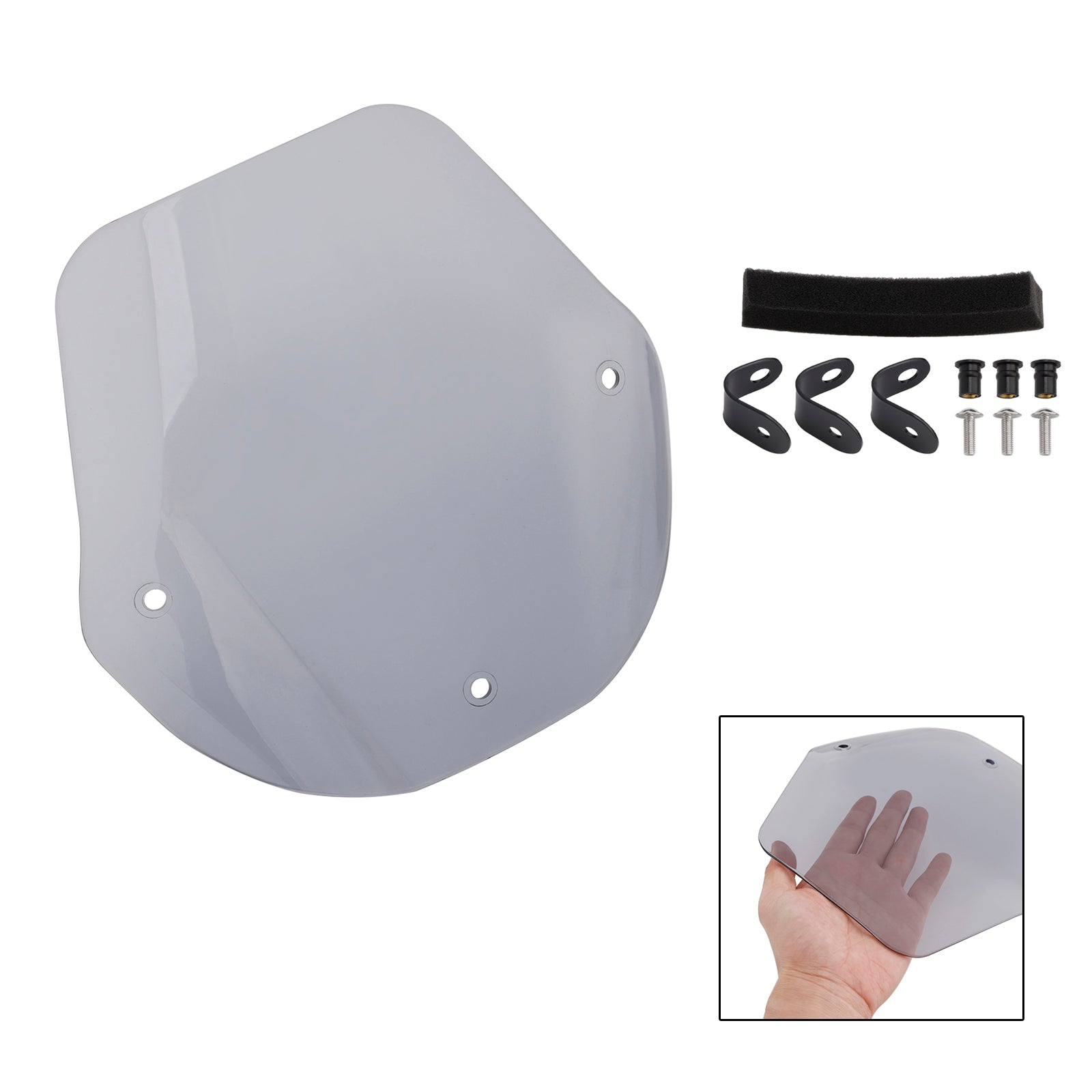 Suzuki GSX-8S 2023-2024 Windshield WindScreen + Bracket