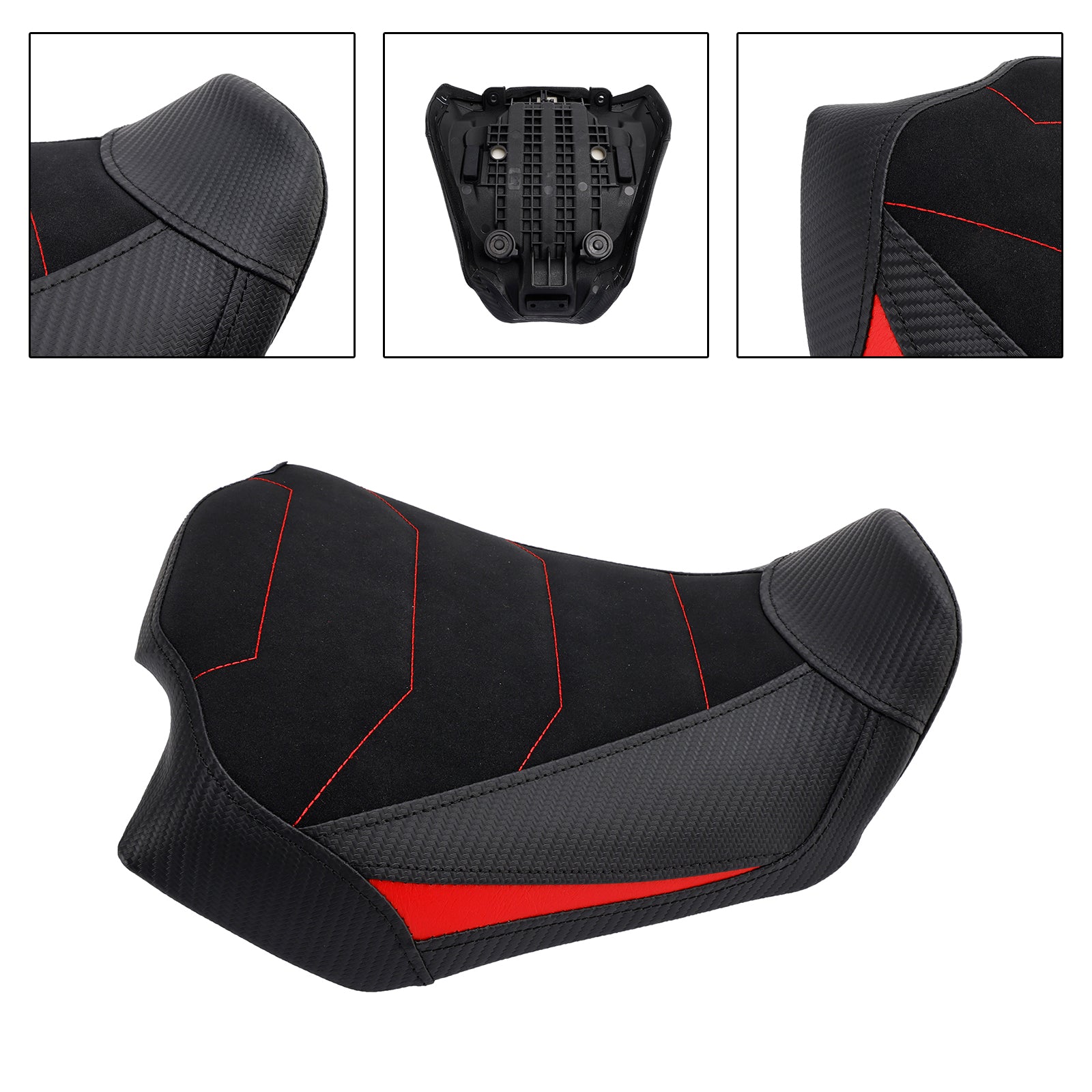 24-25 Cb650R Cbr650R  Lower Front Driver Raider Seat Pillion Saddle BlackA BlackB