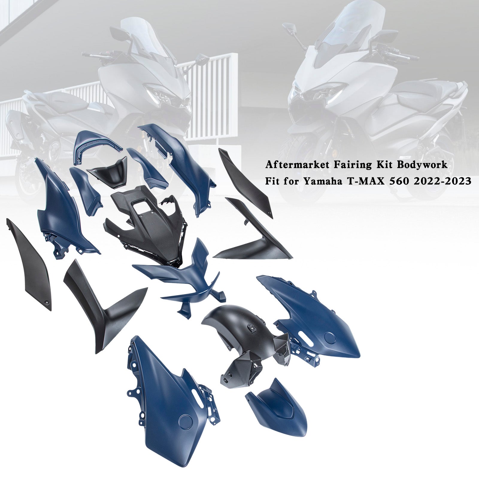 Amotopart 22-24 Yamaha T-MAX 560 Fairing Kit Collection