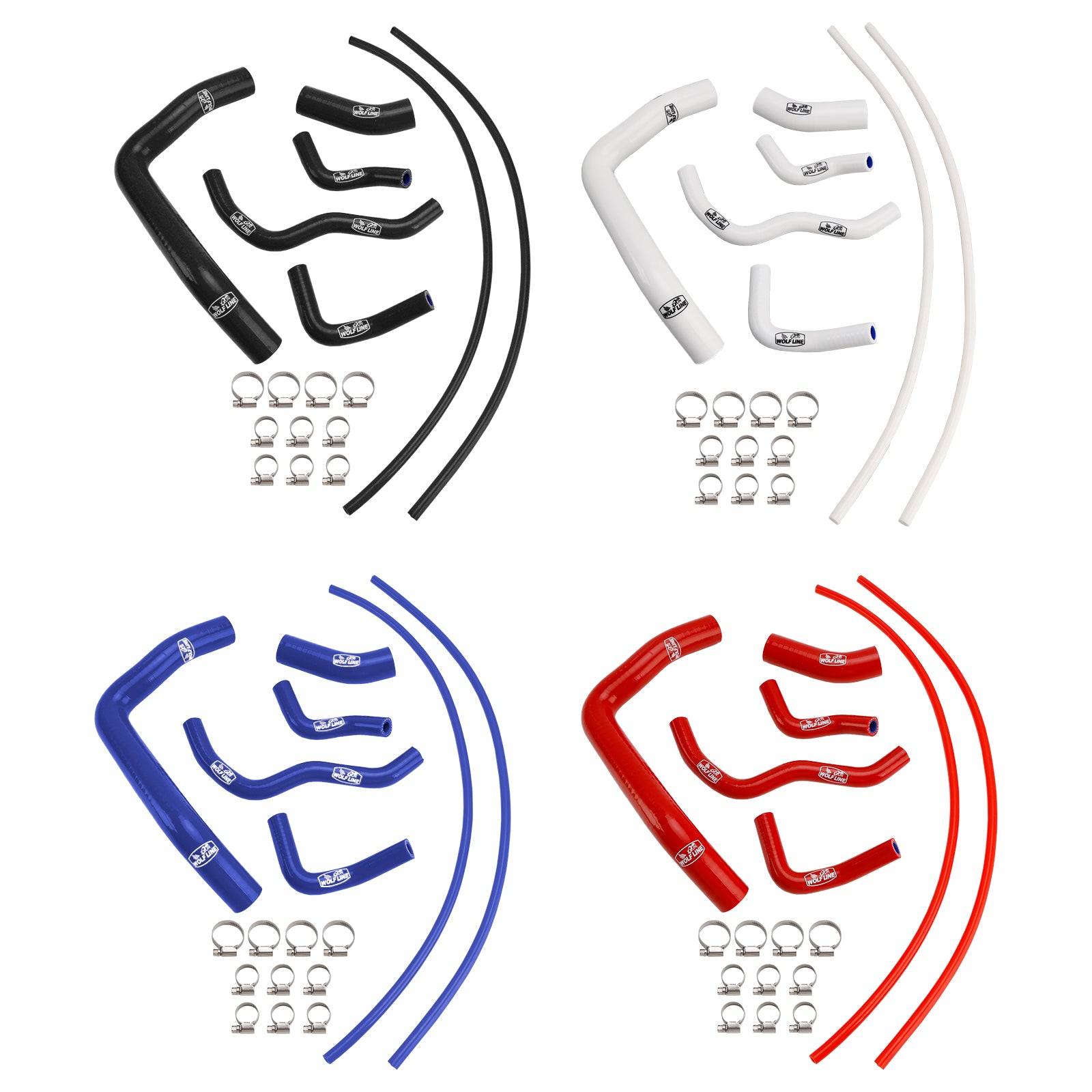 2023-2025 Suzuki GSX-8S Silicone Radiator coolant Hose