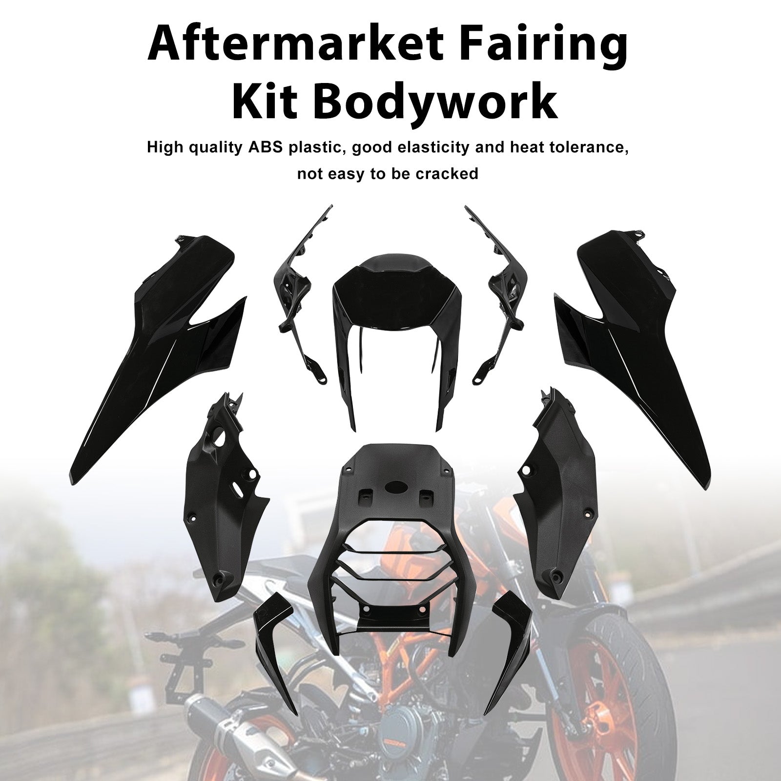 Amotopart 2017-2023 Duke 390 Fairing Kit