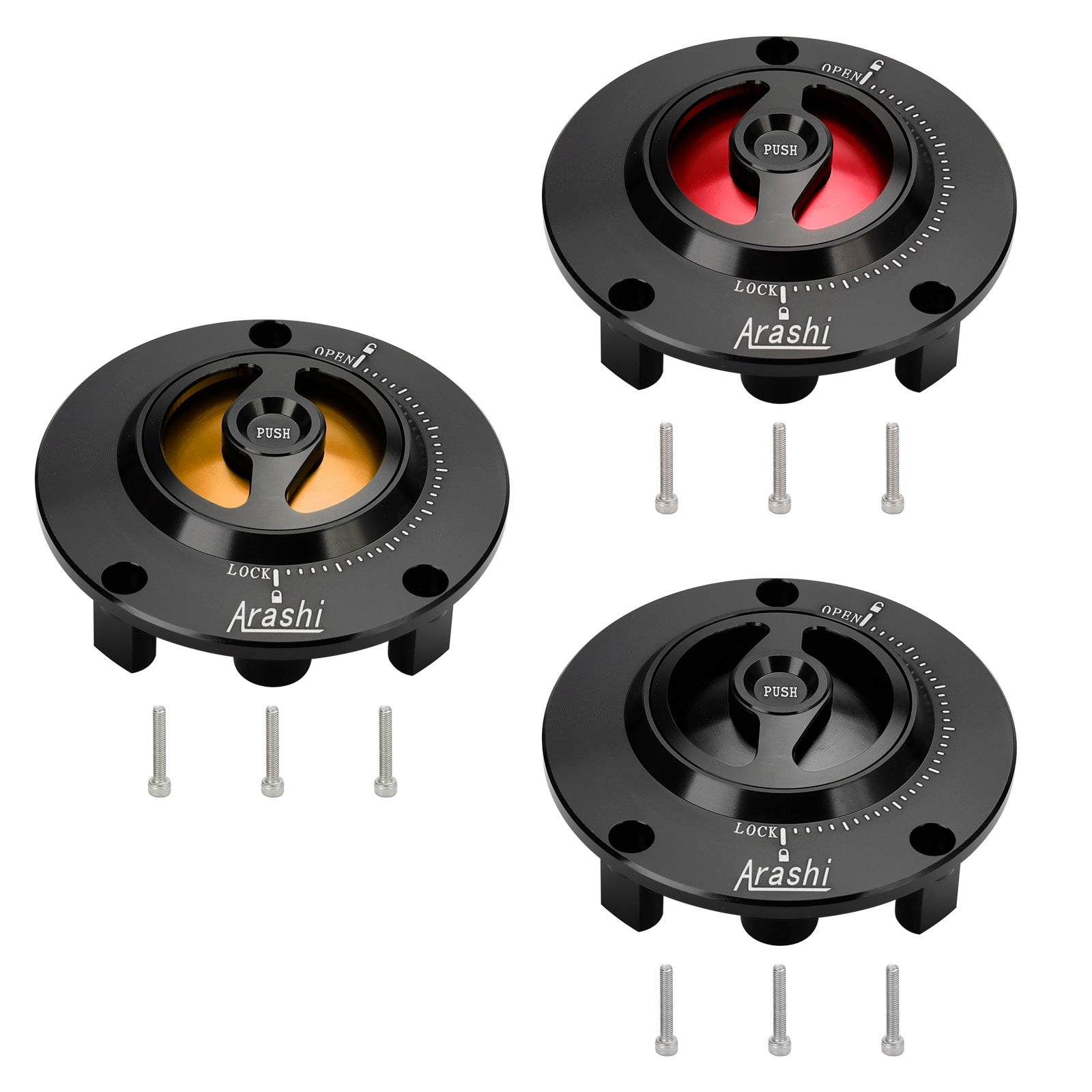 CNC Keyless Fuel Gas Tank Cap For Honda CB650R CB650F CBR650F CBR650R