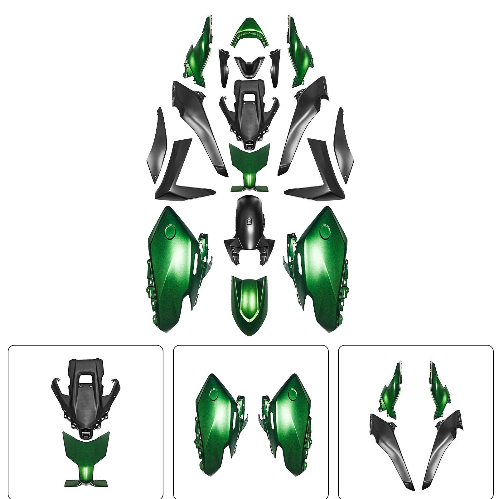 Amotopart 2025-2026 Yamaha TMAX560 Fairing Kit Collection